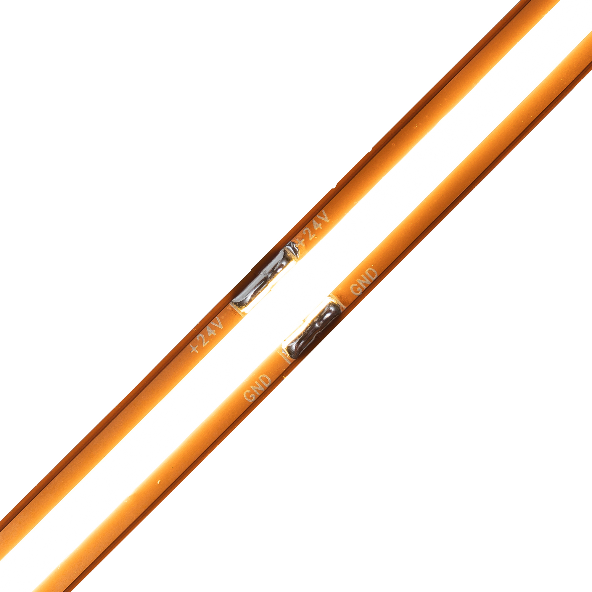 Tira Led COB Bajo Voltaje Blanco Cálido