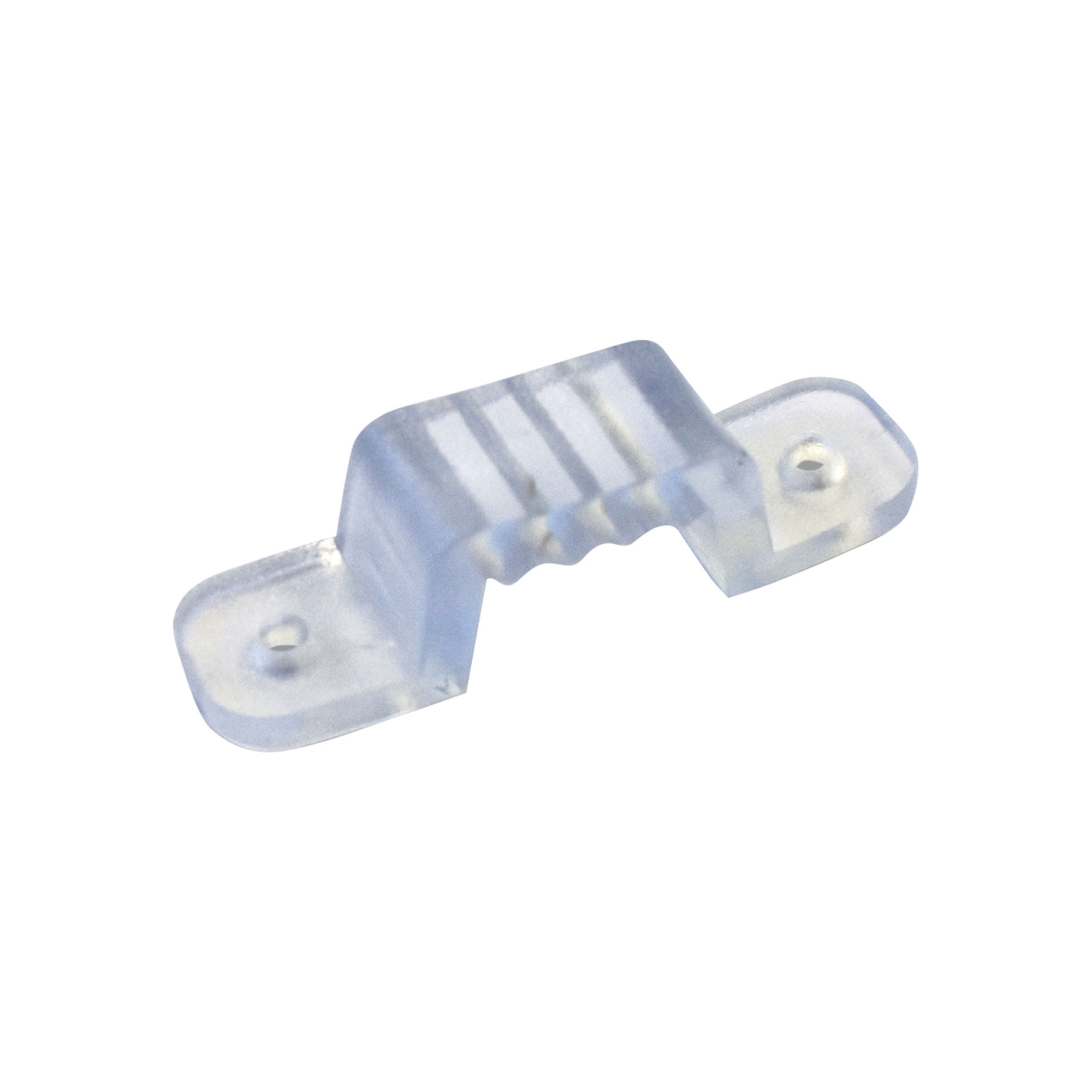 Set de 10 clips plástico de montaje para manguera de LED SMD