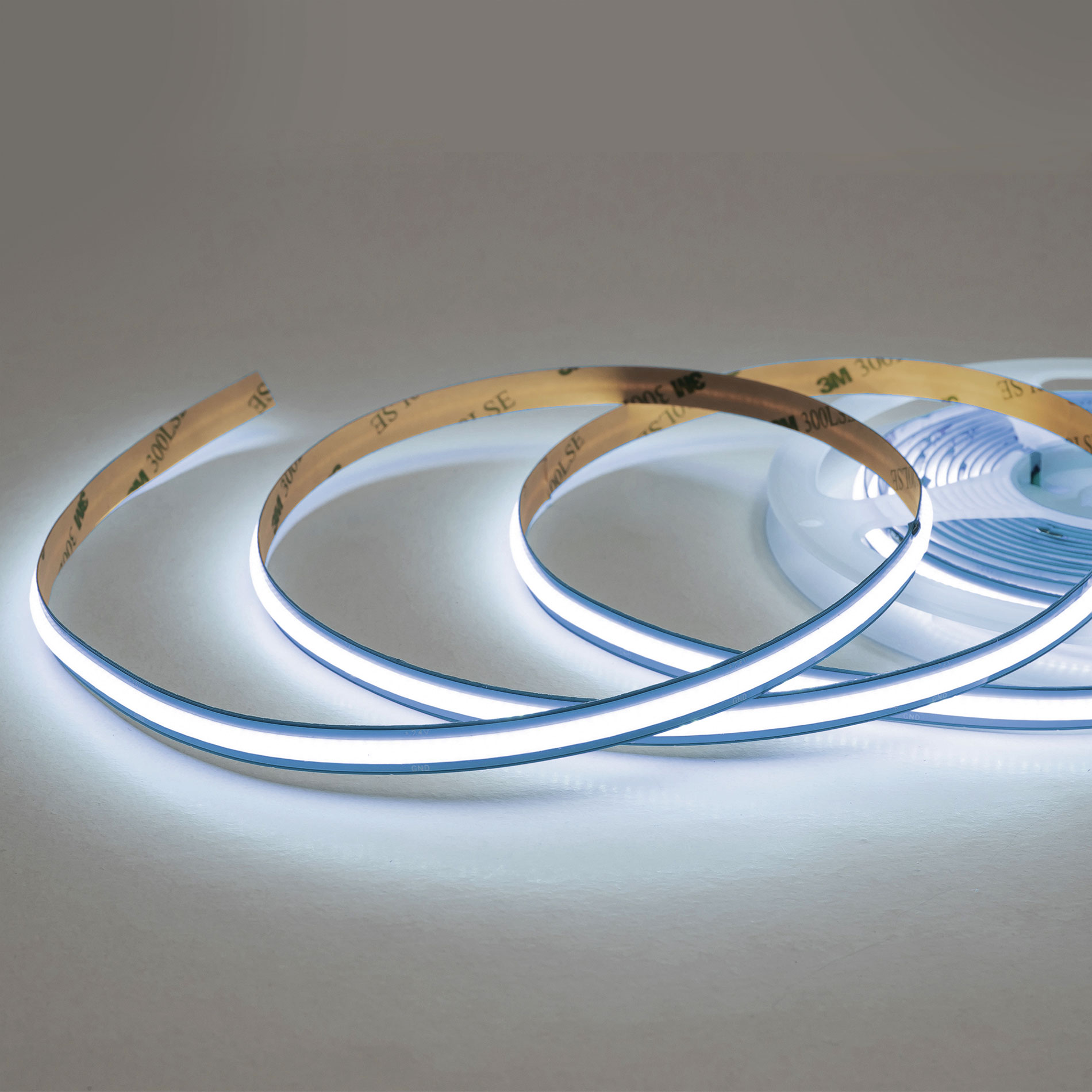TIRA FLEXIBLE 528 LEDS POR METRO, LED COB, INTERIOR, DE LIBRE CORTE / LUZ DE DÍA