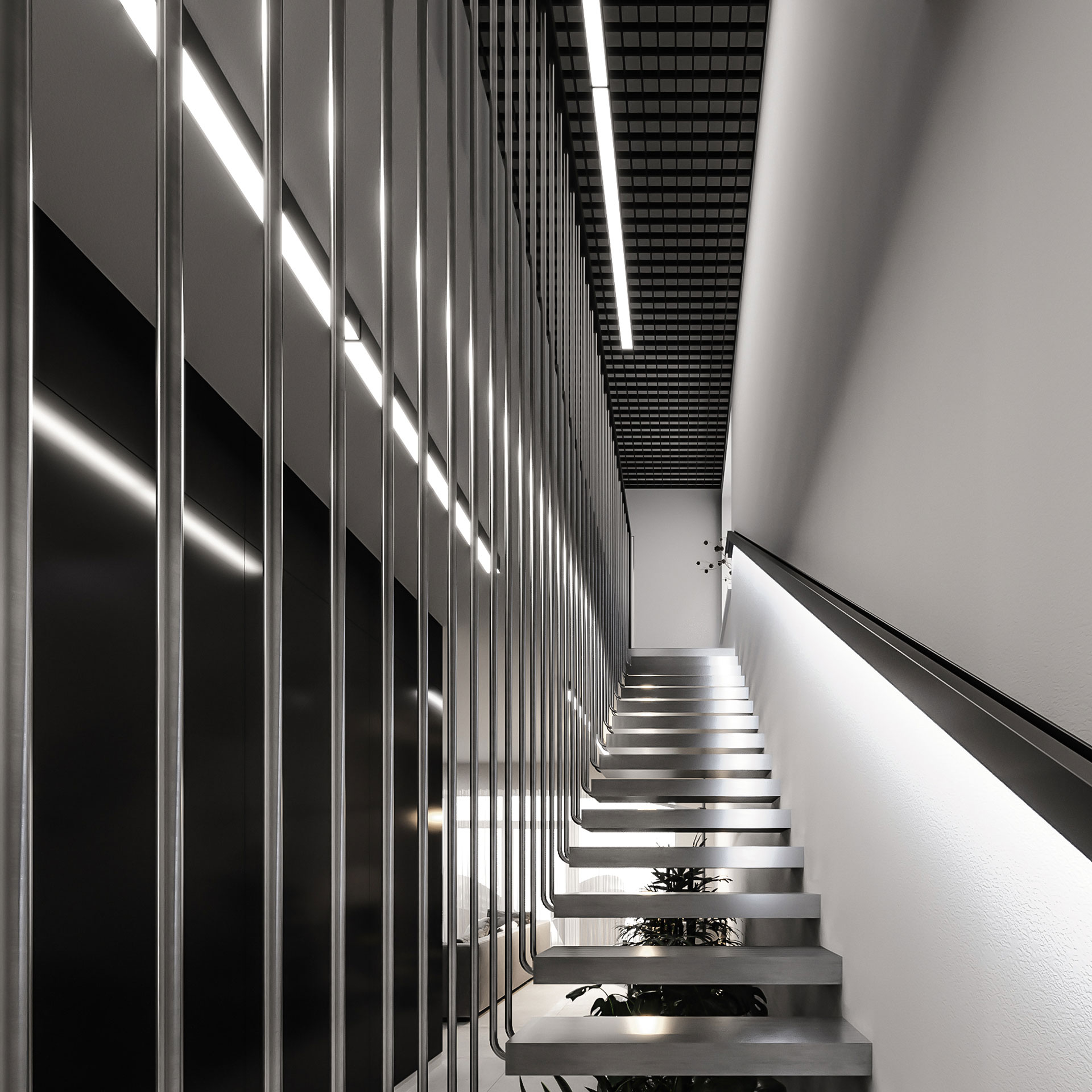 Tira flexible COB LED Luz De Día