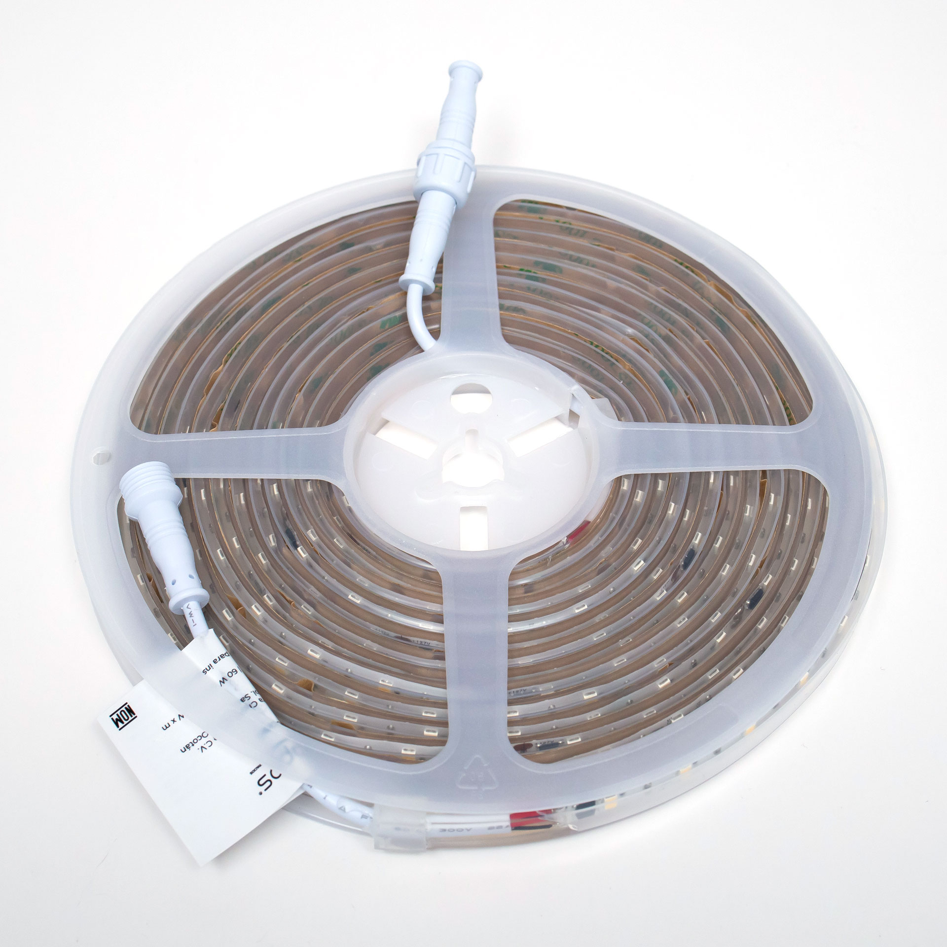 Tira flexible 60 LEDs x metro, 2835 SMD 127 V, exterior color blanco neutro