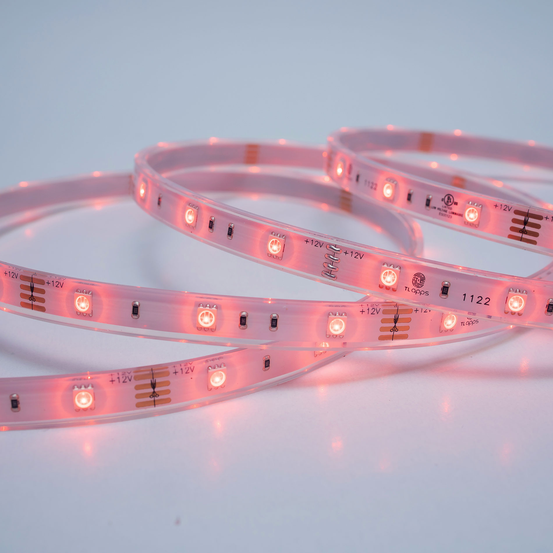 TIRA FLEXIBLE 30 LEDS POR METRO, 5050 SMD, SUMERGIBLE / RGB
