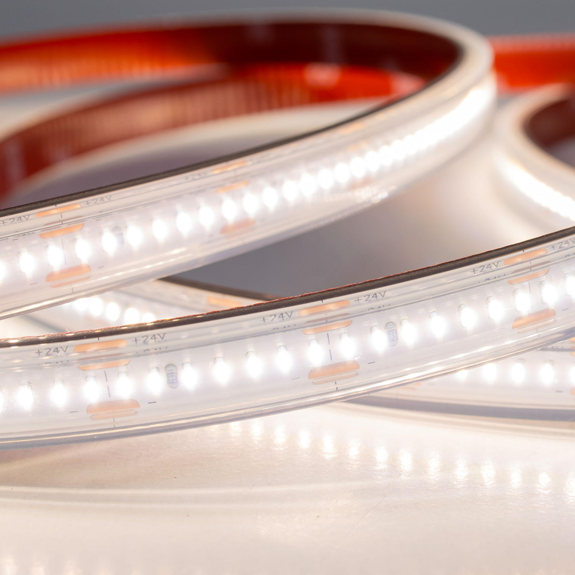 Tira flexible 280 LEDs, 2110 SMD exterior en color blanco neutro