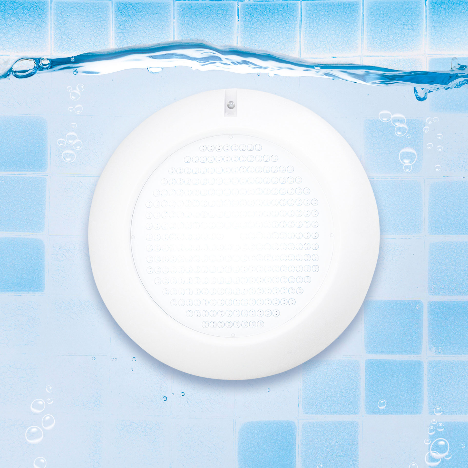 Luminario sumergible para piscinas monocromático