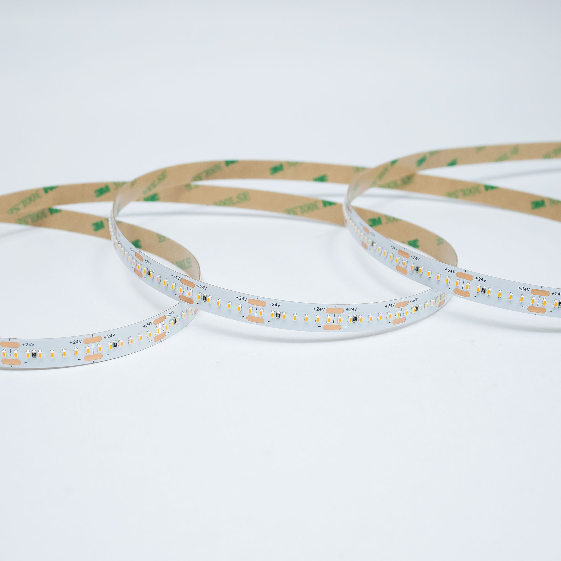 TIRA FLEXIBLE 280 LEDS POR METRO, 2110 SMD, INTERIOR / BLANCO CALIDO