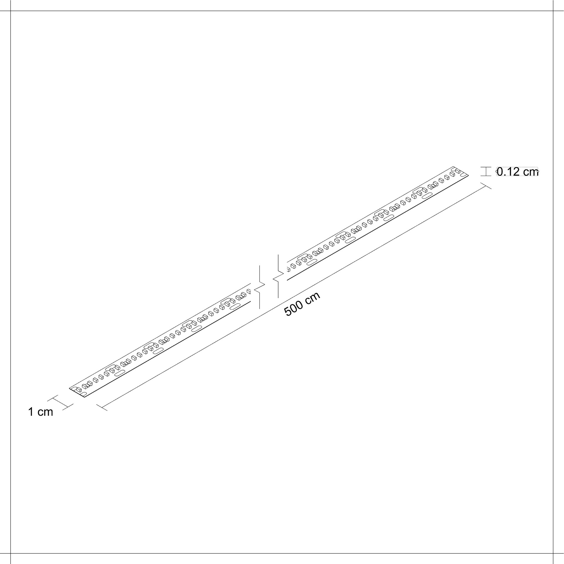 Tira Flexible 280 Leds X Metro, 2110 SMD, Interior 4000K