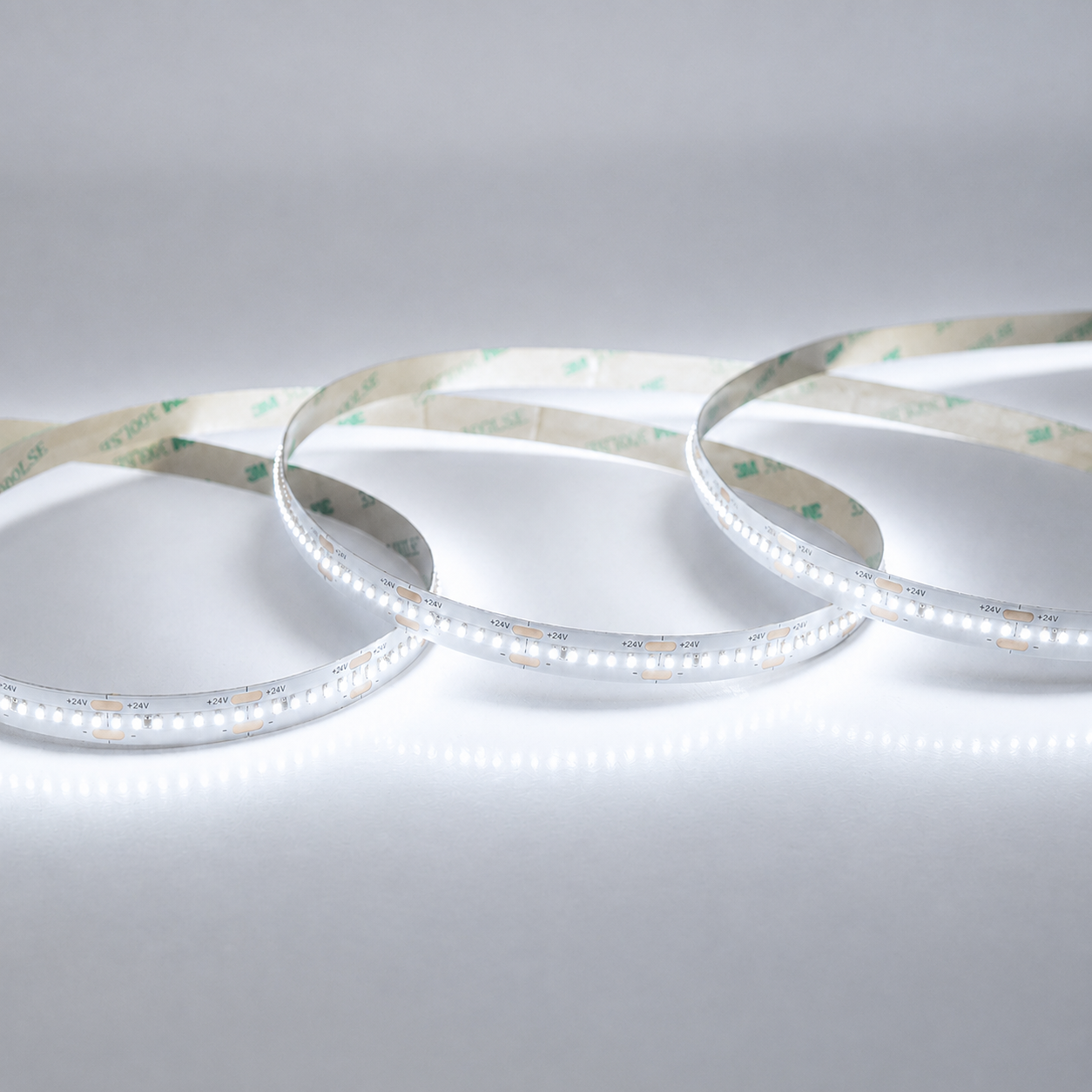 TIRA FLEXIBLE 280 LEDS POR METRO, 2110 SMD, INTERIOR / LUZ DE DÍA