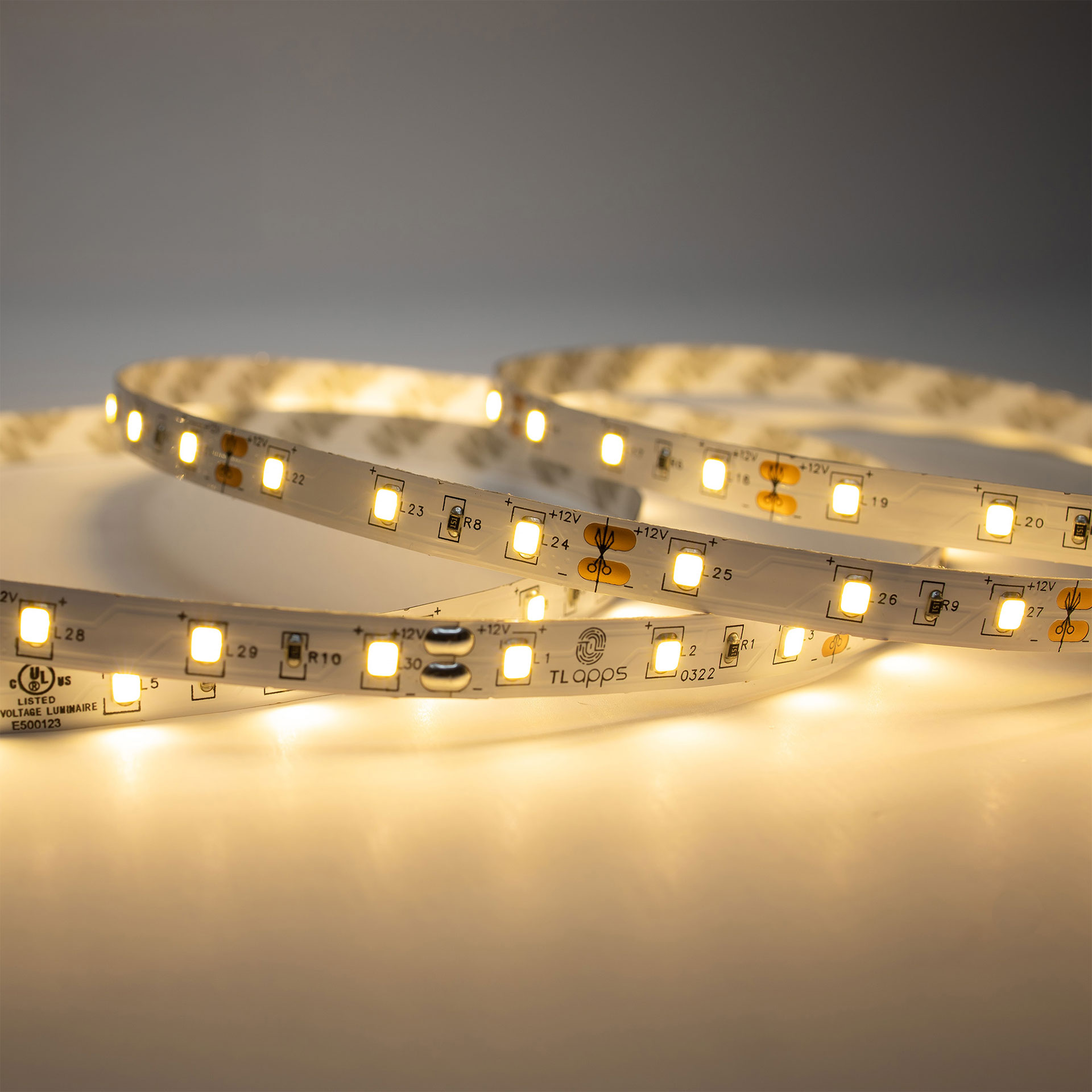 Tira Flexible 60 Leds X Metro, 2835 SMD, Interior Blanco calido