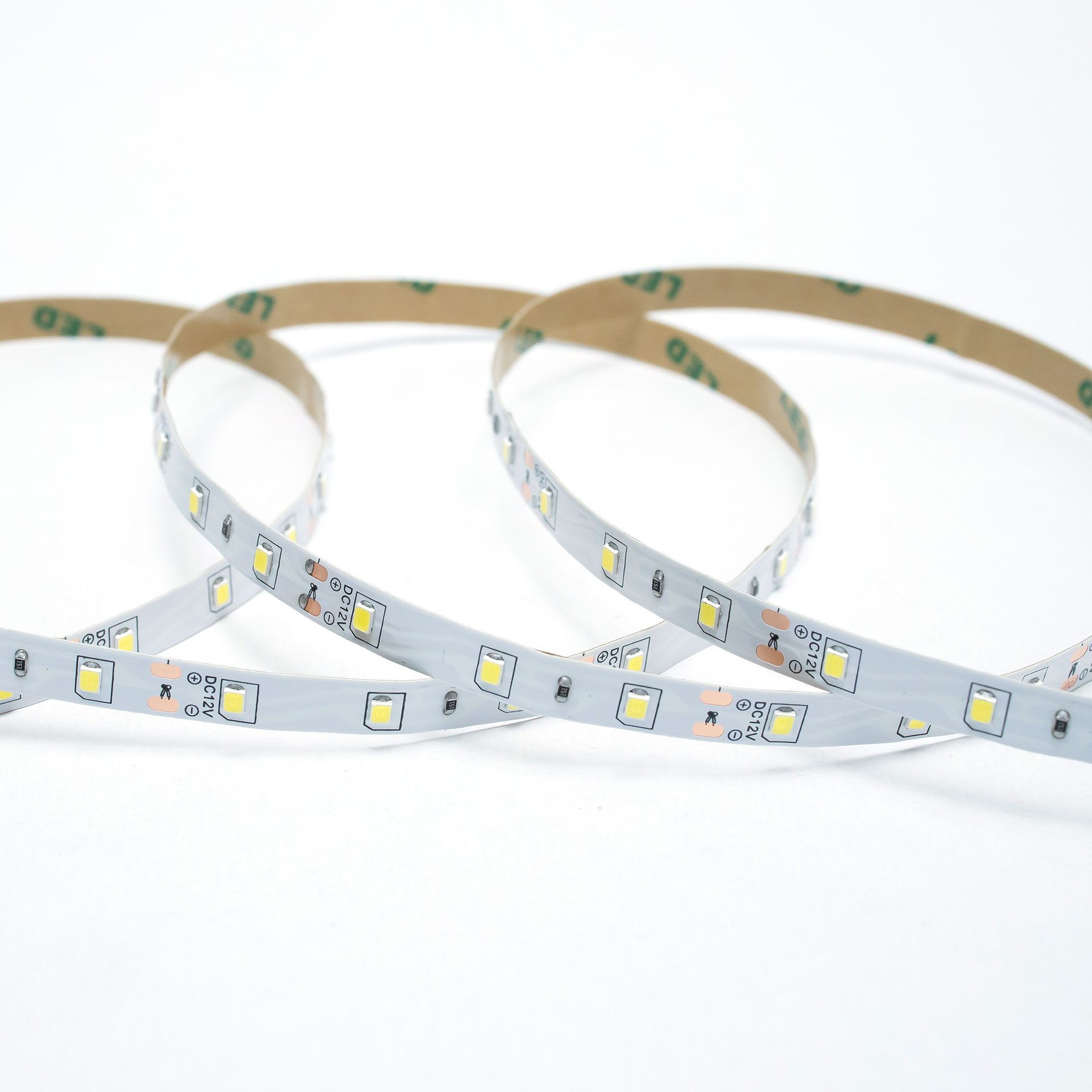 Tira Flexible 60 Leds por Metro, 2835 SMD, Interior luz de dia