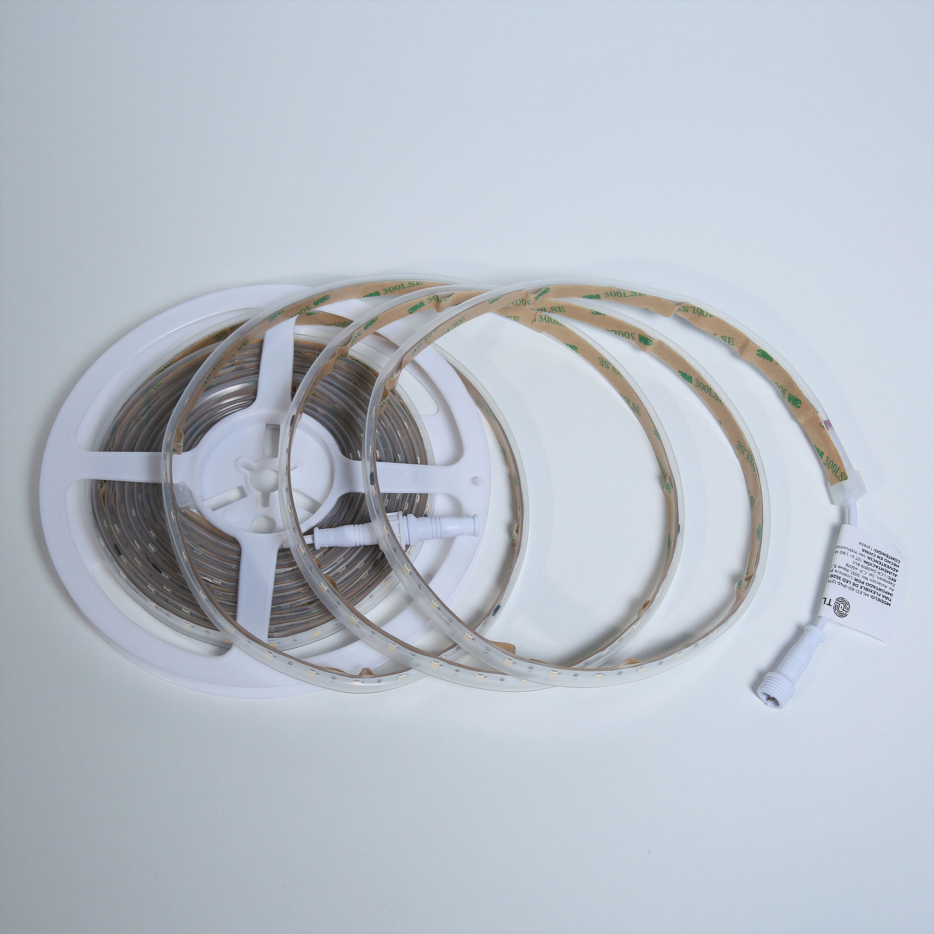 Tira Flexible 60 Leds X Metro, 2835 SMD 127 V, Exterior blanco cálido Tira Flexible 60 Leds X Metro, 2835 SMD 127 V, Exterior blanco cálido