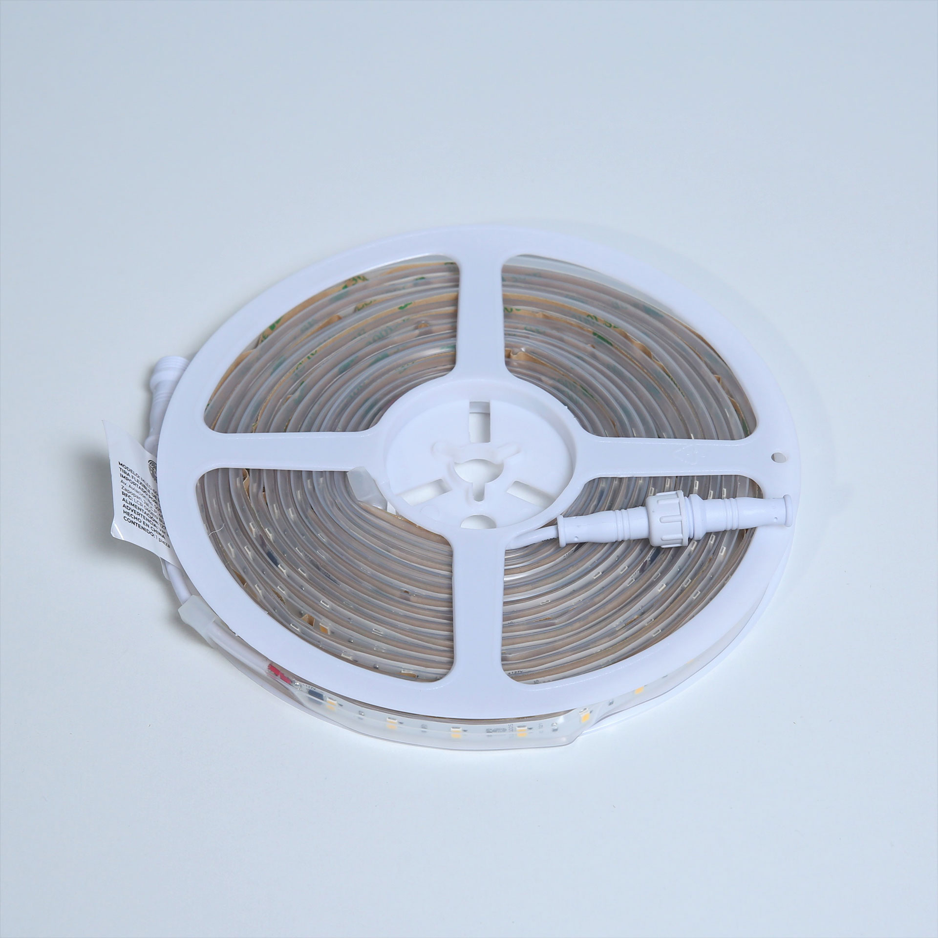 Tira Flexible 60 Leds X Metro, 2835 SMD 127 V, Exterior blanco cálido