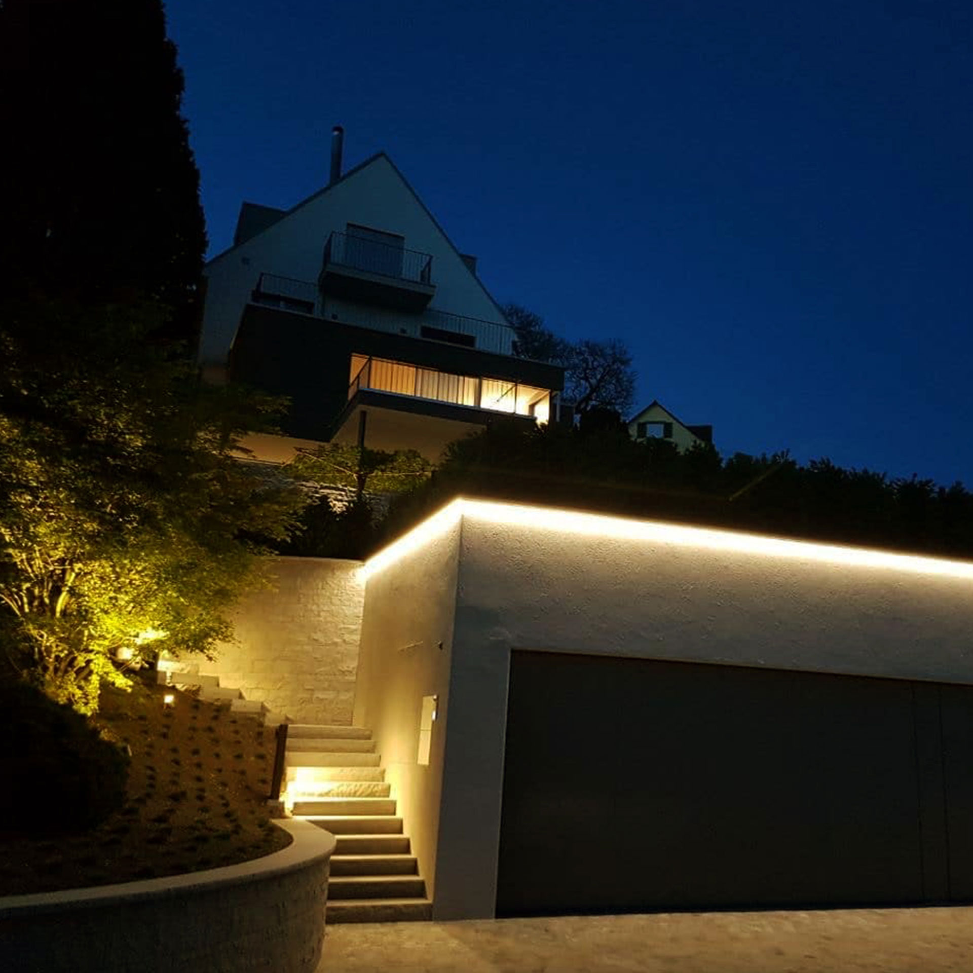 Tira Flexible 60 Leds X Metro, 2835 SMD 127 V, Exterior blanco cálido