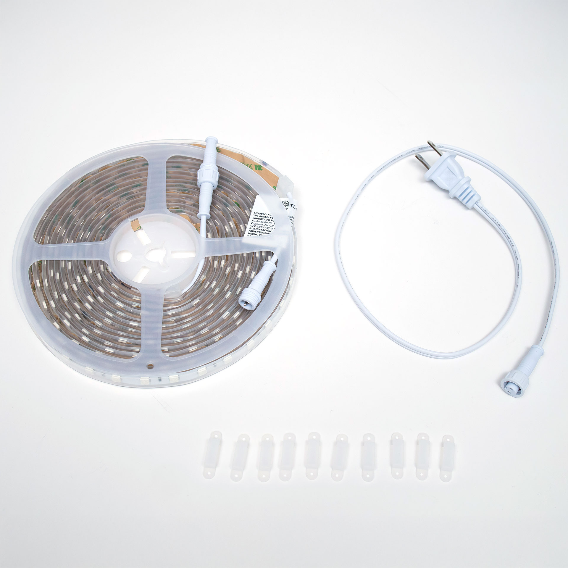 Tira Flexible 60 Leds X Metro, 5050 SMD 127 V, Exterior ambar