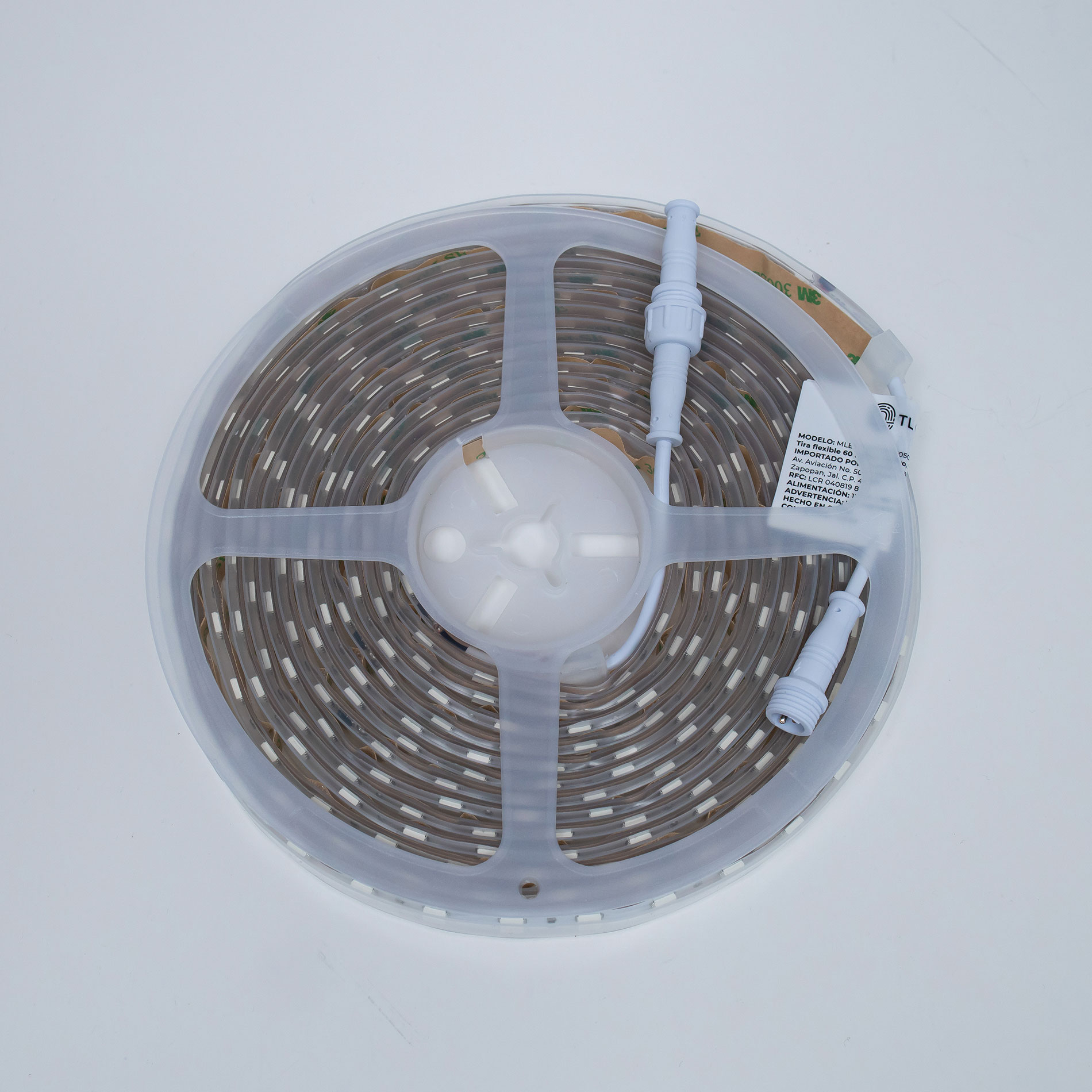 TIRA FLEXIBLE 60 LEDS |POR METRO, 5050 SMD 127 V, EXTERIOR / AMBAR