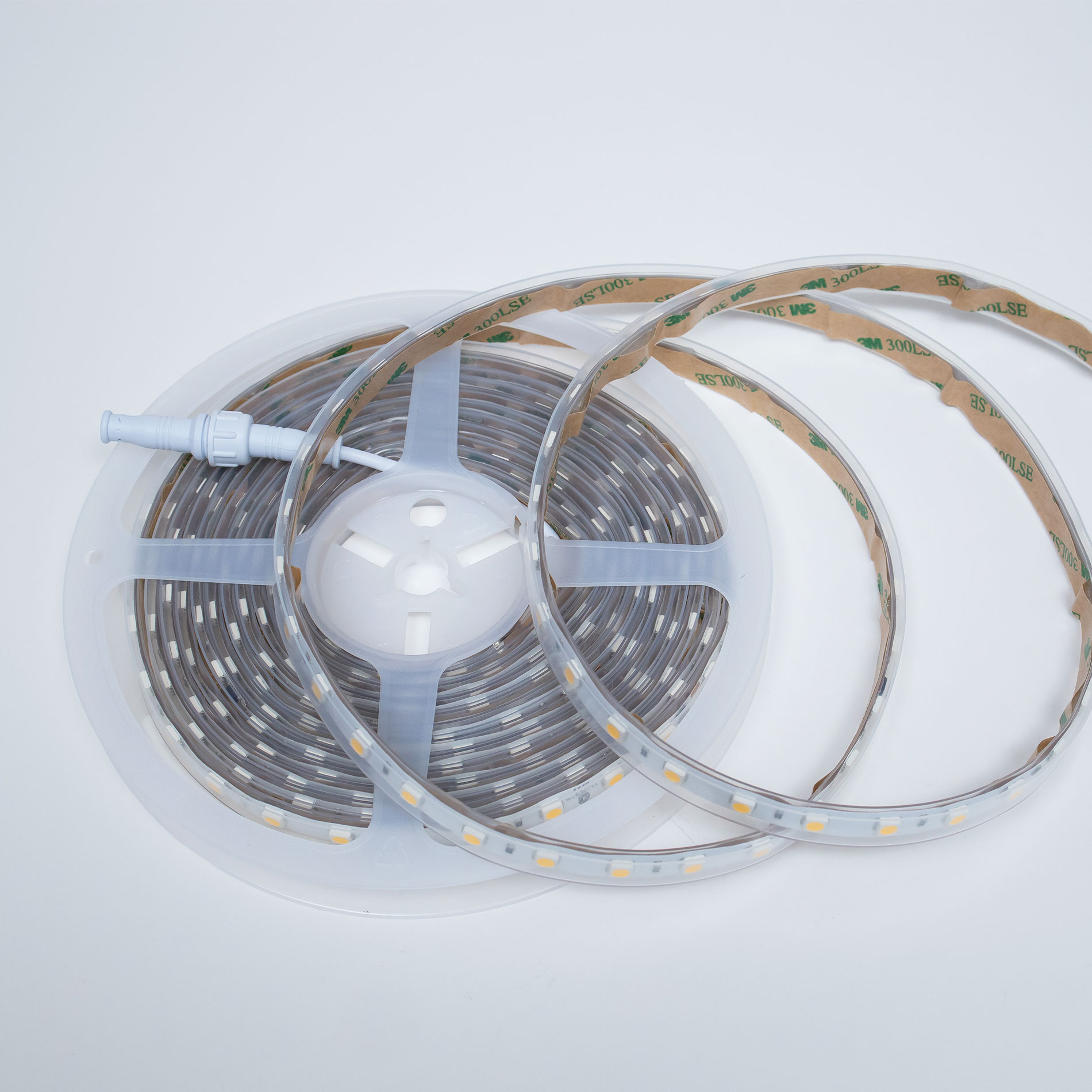 TIRA FLEXIBLE 60 LEDS |POR METRO, 5050 SMD 127 V, EXTERIOR / BLANCO CALIDO
