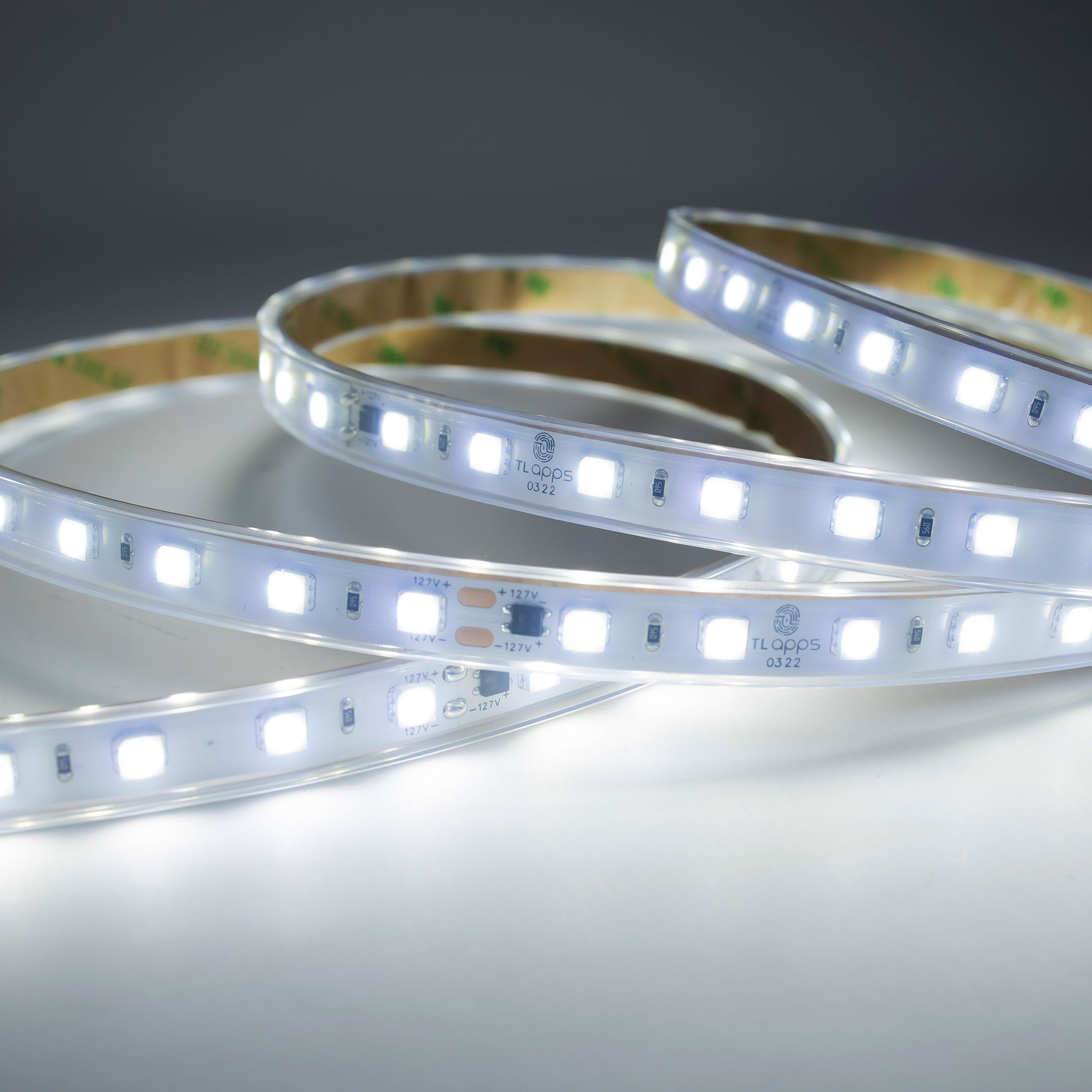 TIRA FLEXIBLE 60 LEDS |POR METRO, 5050 SMD 127 V, EXTERIOR / LUZ DE DÍA