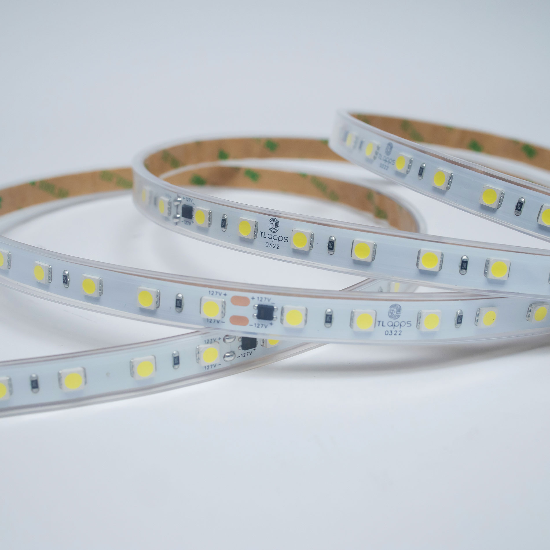 TIRA FLEXIBLE 60 LEDS |POR METRO, 5050 SMD 127 V, EXTERIOR / LUZ DE DÍA
