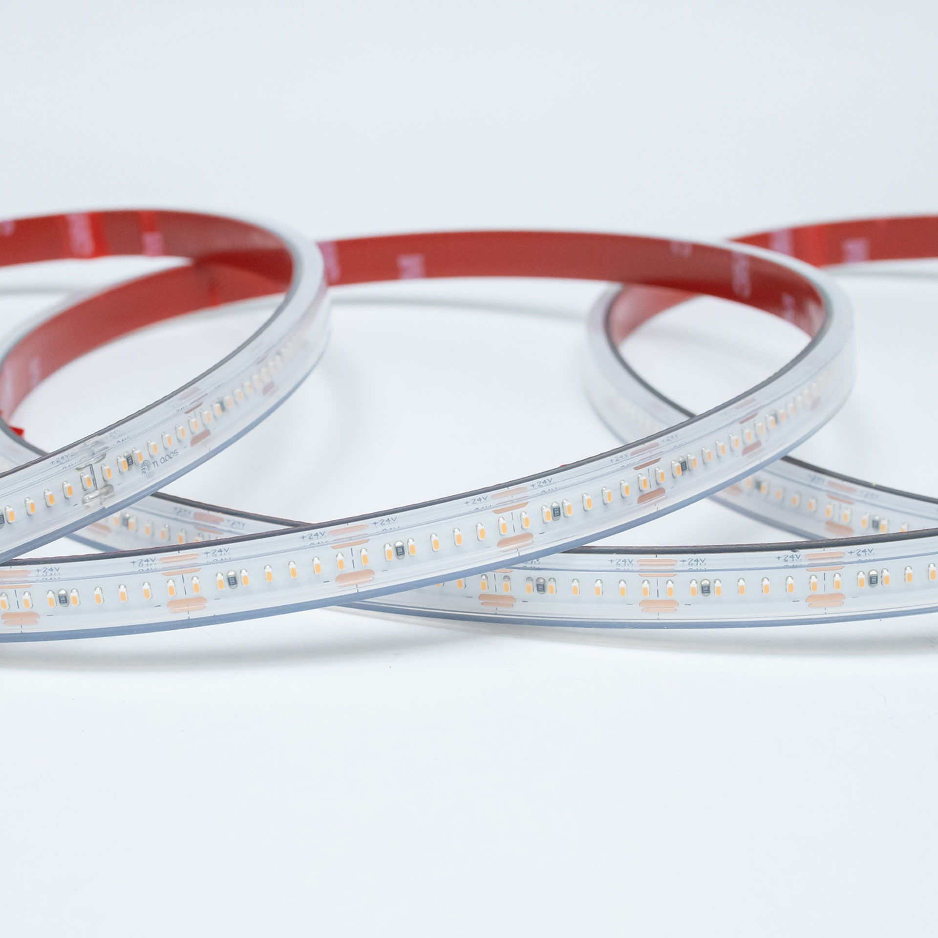 Tira flexible 280 LEDs, 2110 SMD exterior en color blanco cálido