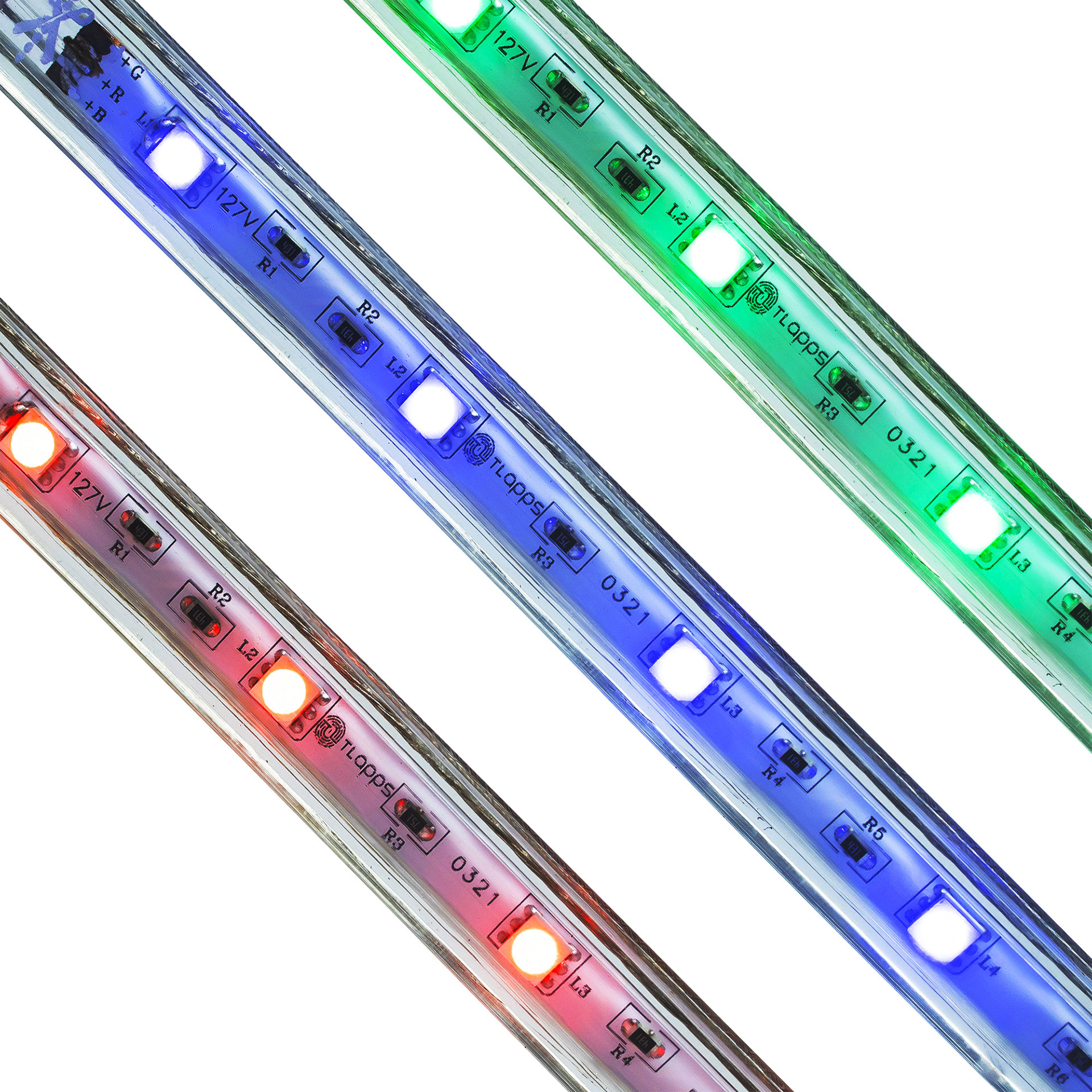Manguera Alto Voltaje RGB De 10 Metros