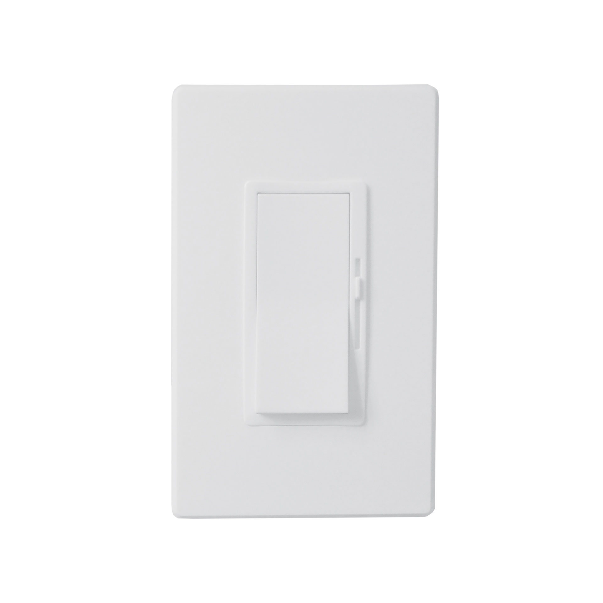 Interruptor de pared con regulador de potencia uso interior.