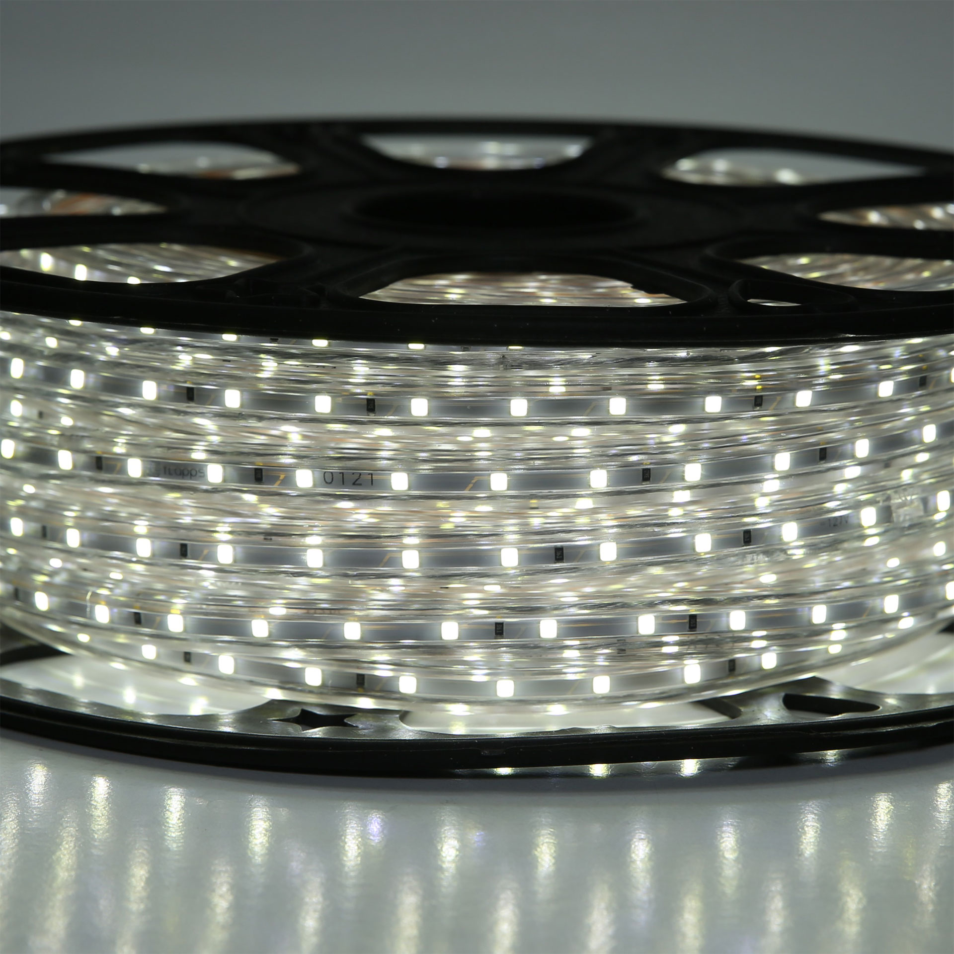 Manguera Flexible 60 Leds X Metro, 2835 SMD, Exterior 25 M luz de dia