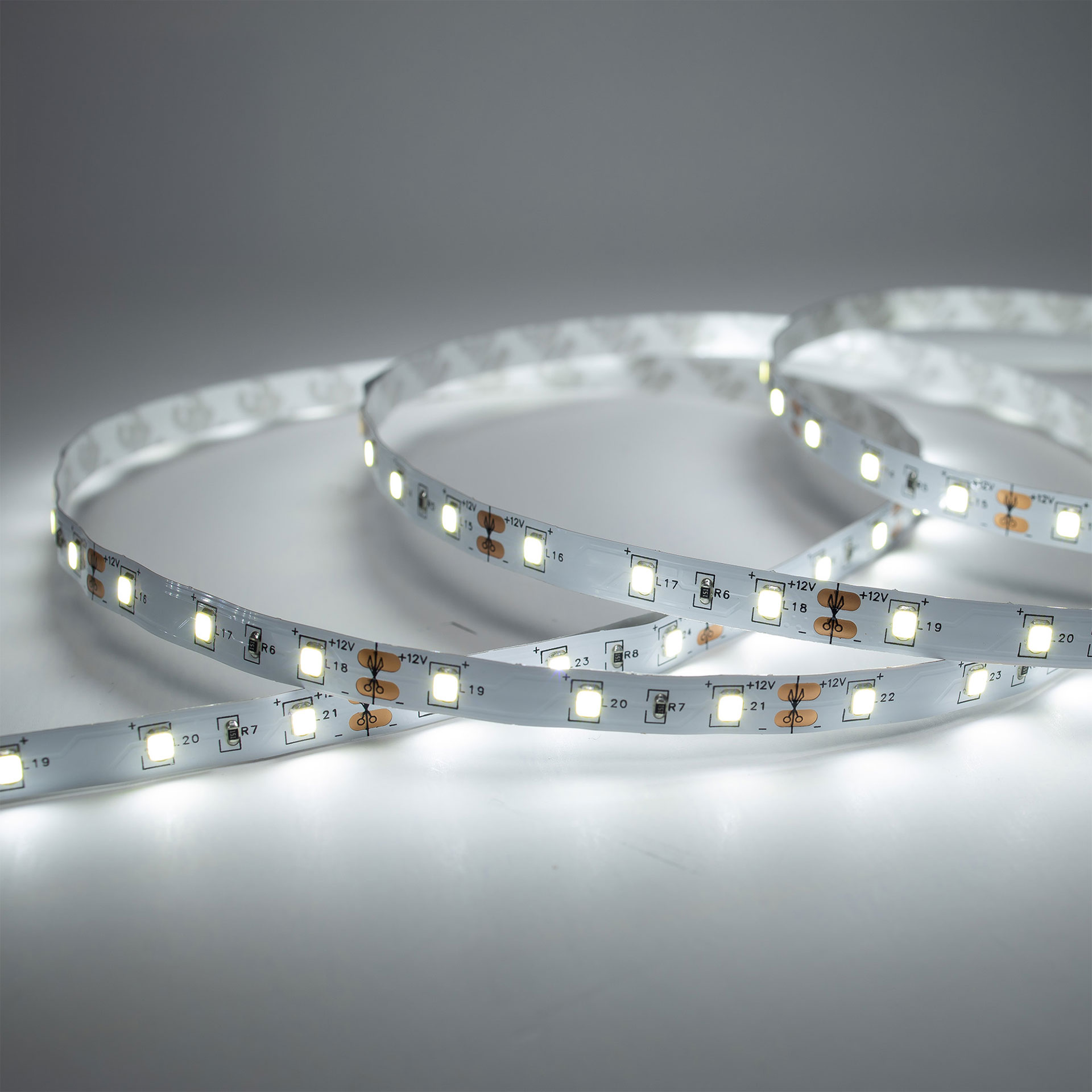 Tira Flexible 60 Leds X Metro, 2835 SMD, Interior luz de dia