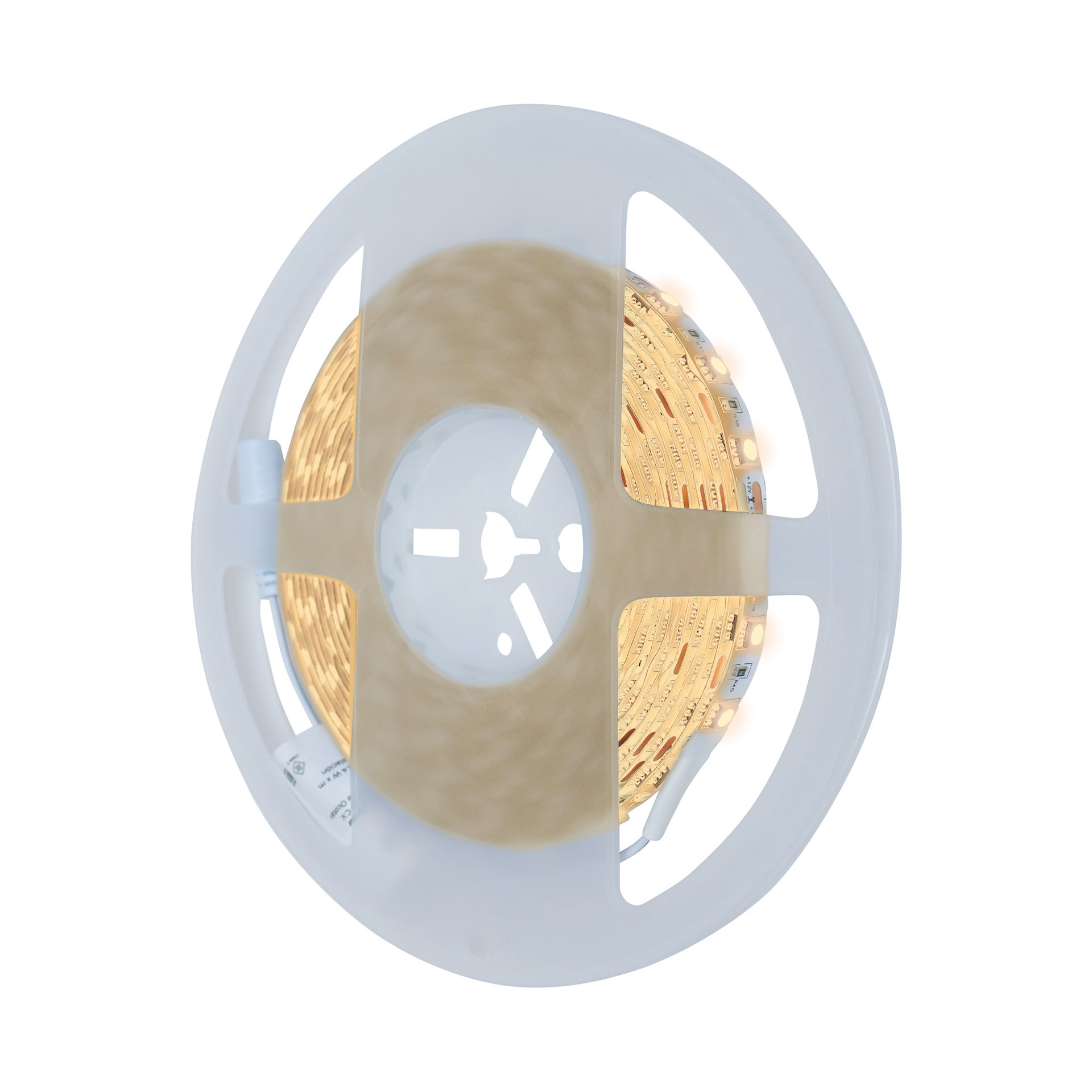 Tira Flexible 60 Leds por Metro 5050 SMD para interiores tono blanco calido