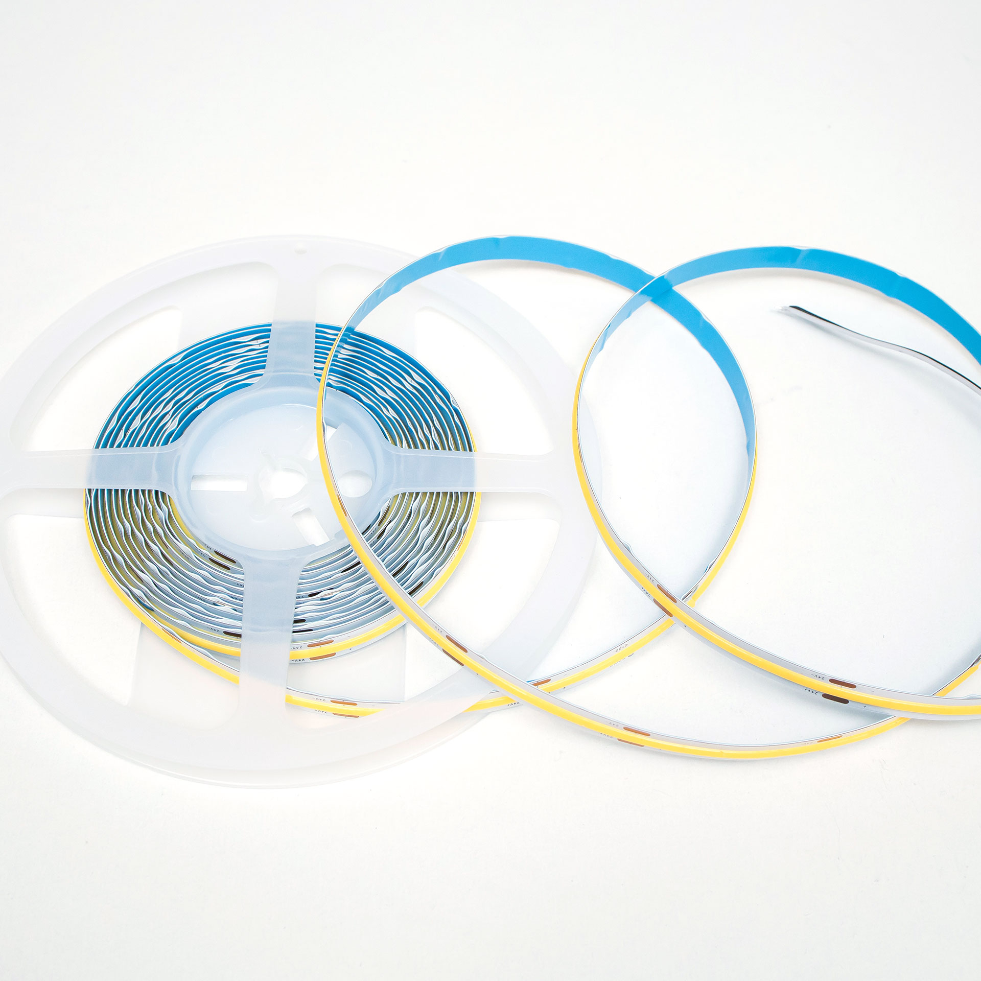 Tira Led COB Bajo Voltaje Blanco Neutro