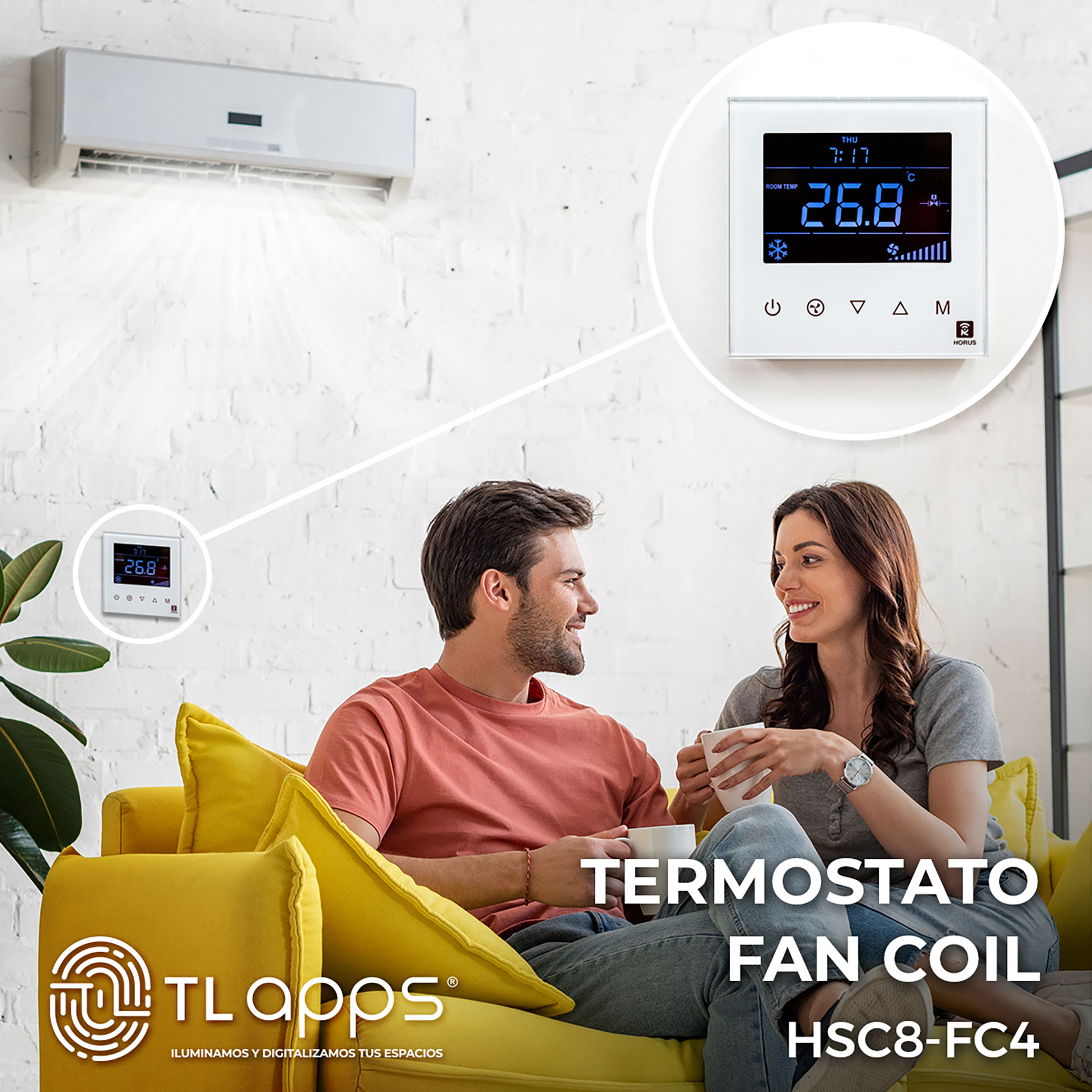 Termostato Fan Coil