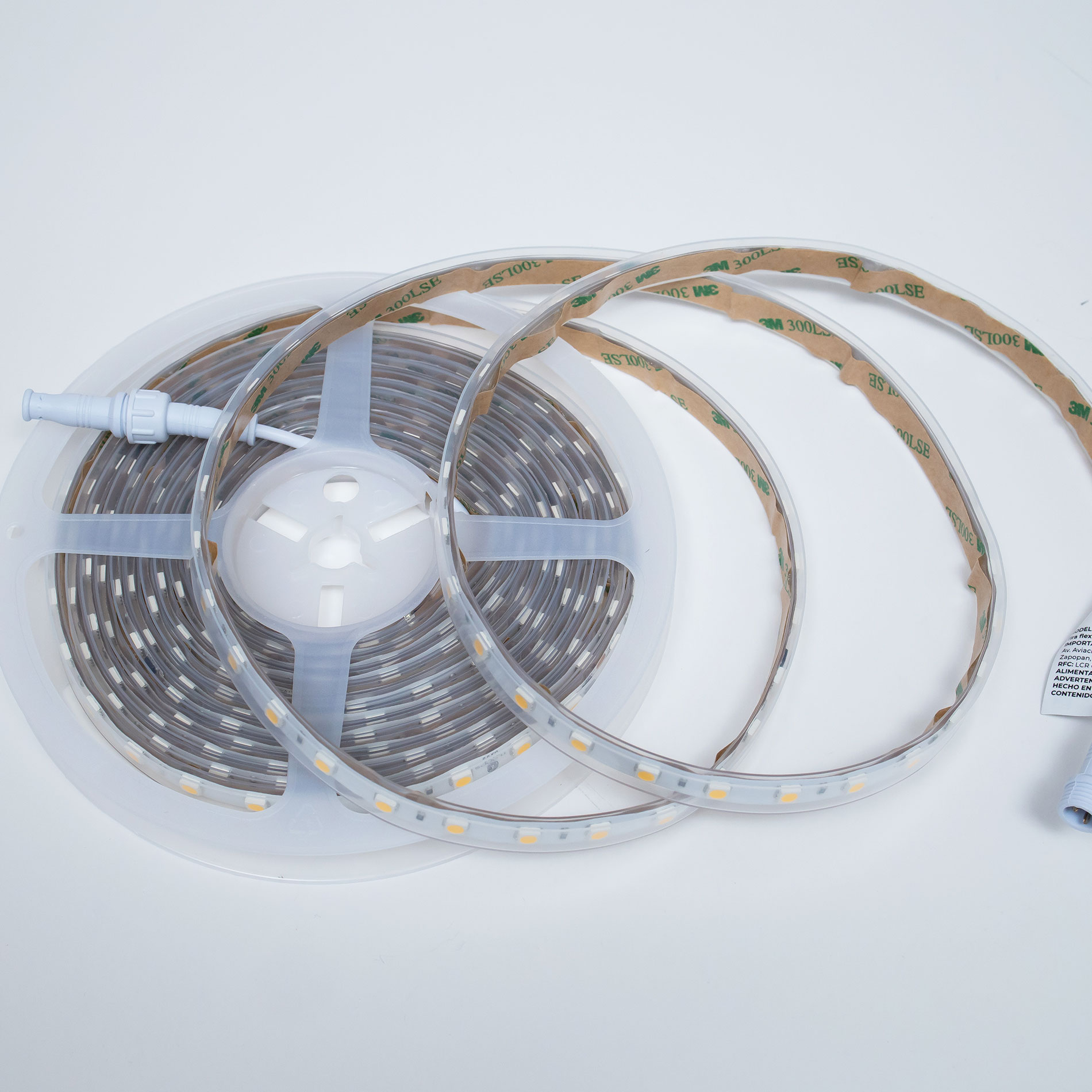 TIRA FLEXIBLE 60 LEDS |POR METRO, 5050 SMD 127 V, EXTERIOR / BLANCO NEUTRO
