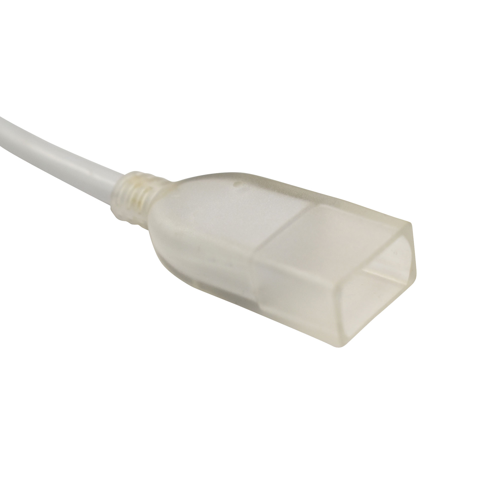 Conector esquina flexible para manguera LED NEON