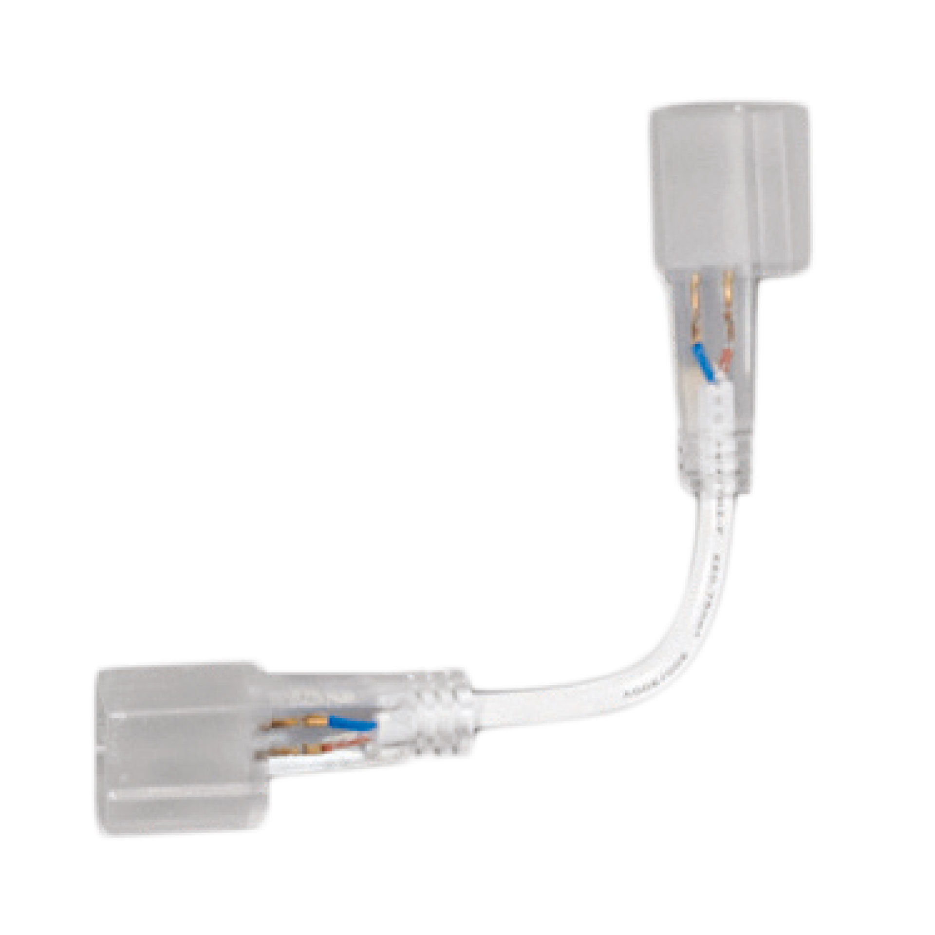 Conector esquina flexible para manguera LED NEON