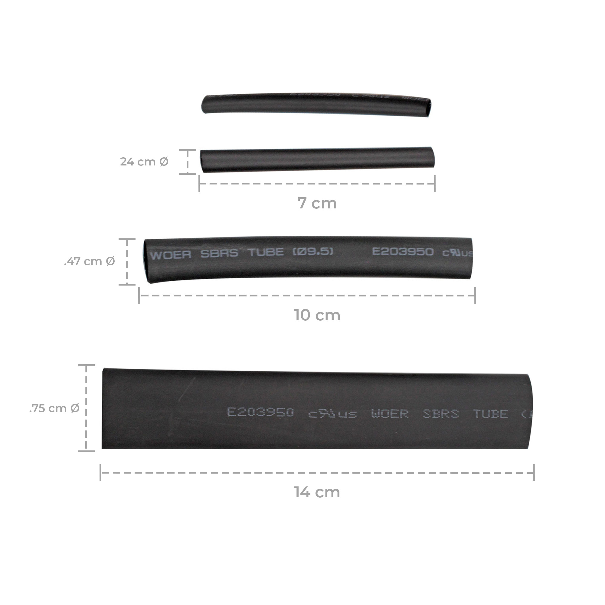 Termocontráctil para cable