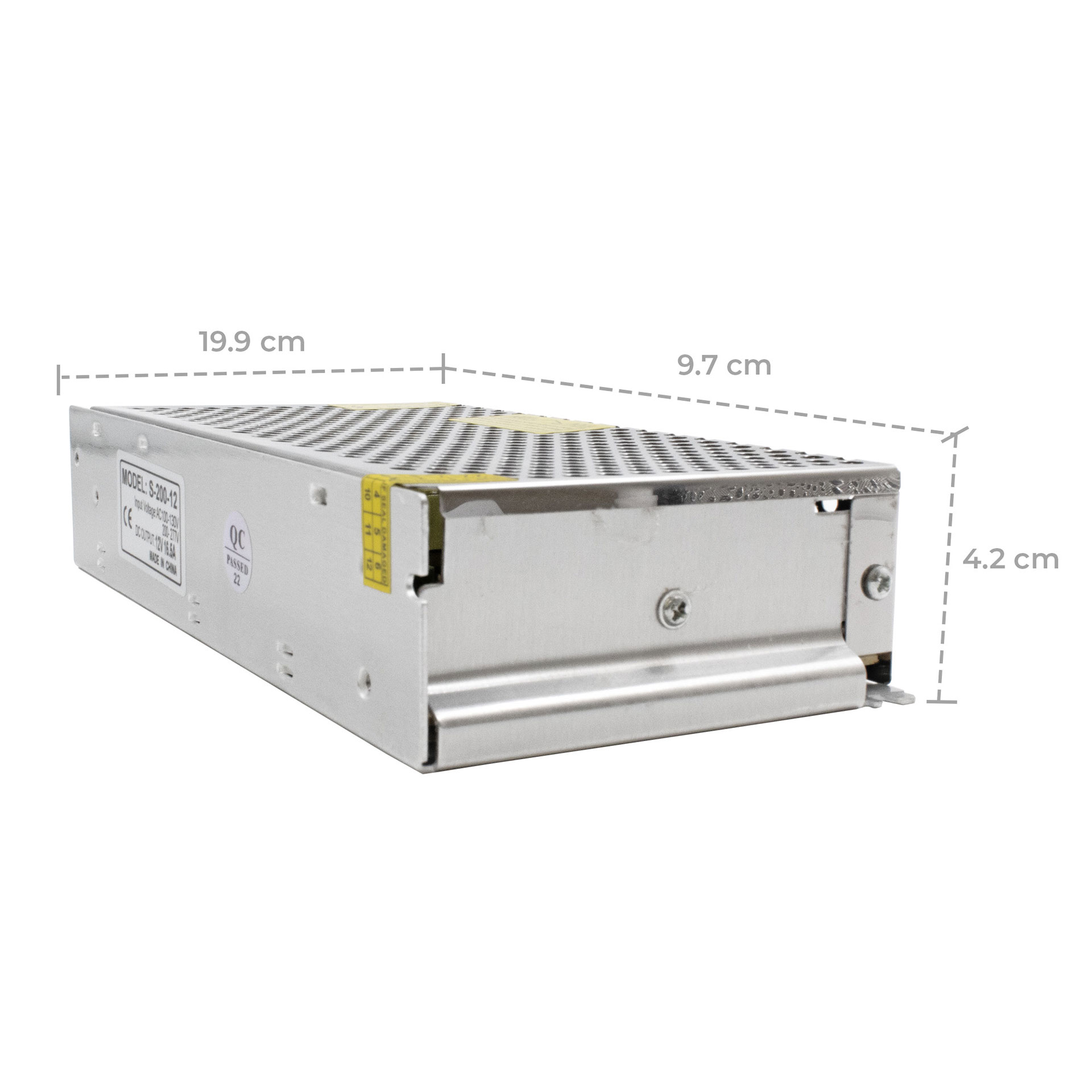 Driver con salida a 12V de 200 W para proyecto