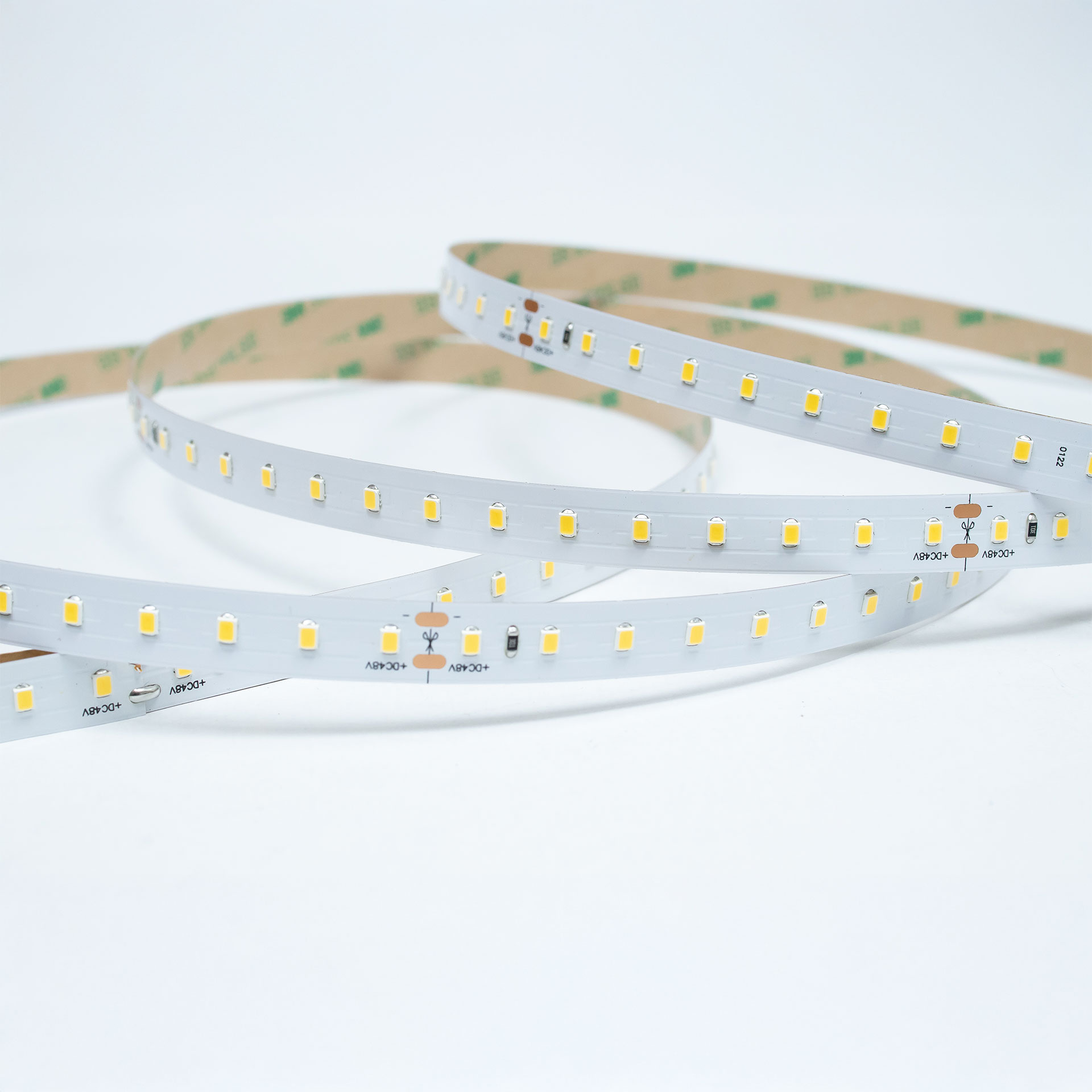Tira flexible 90 LEDs, 2835 SMD 48 V interior color blanco neutro