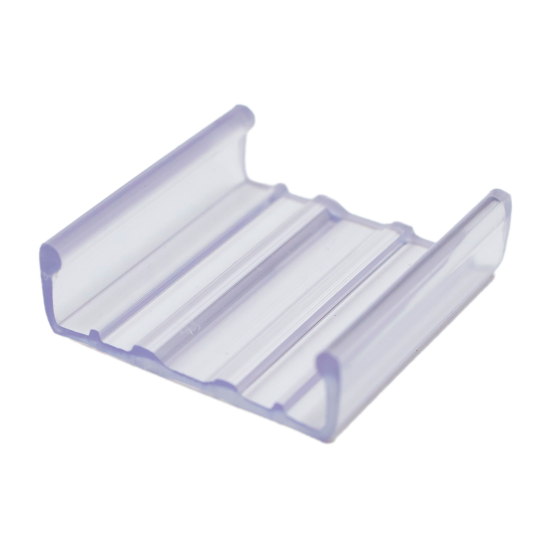 Grapa para perfil plastico rectangular