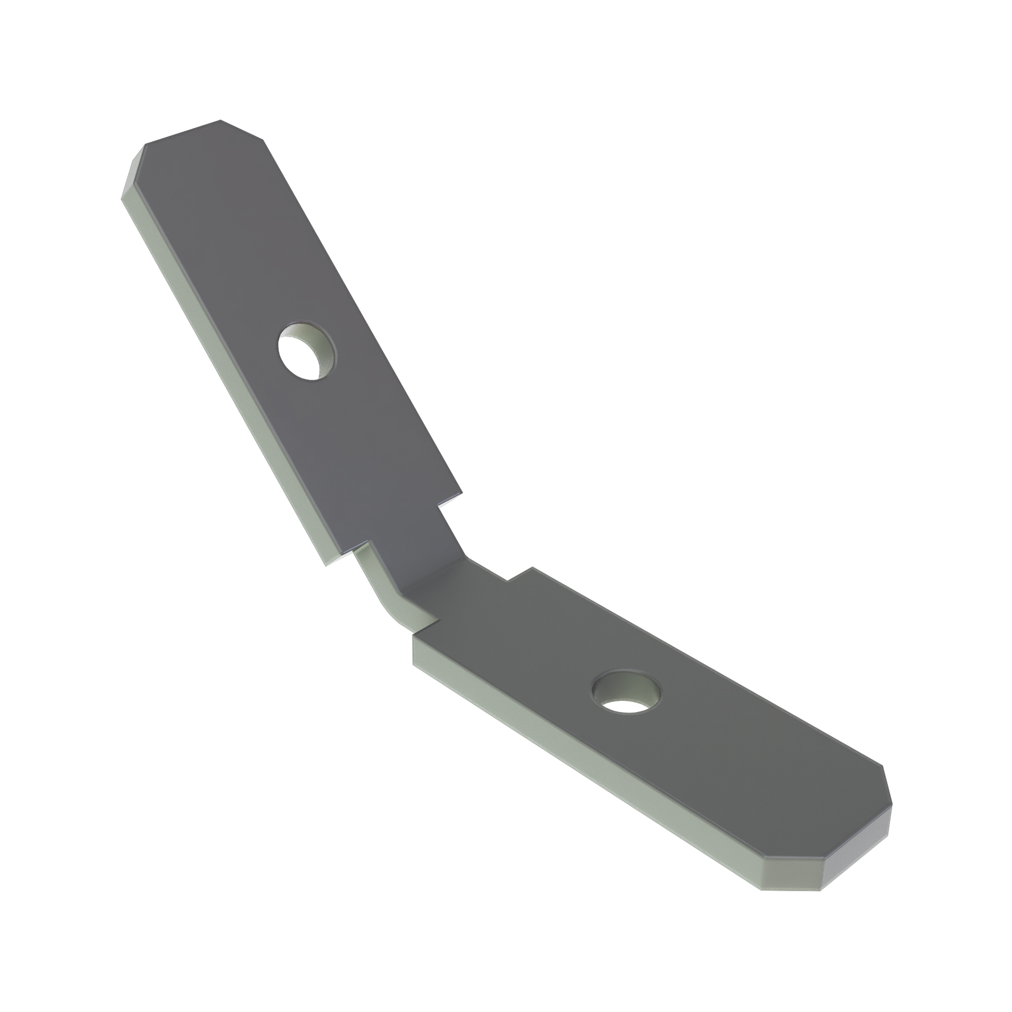 Accesorio de unión para perfil multiusos a 45° en vertical