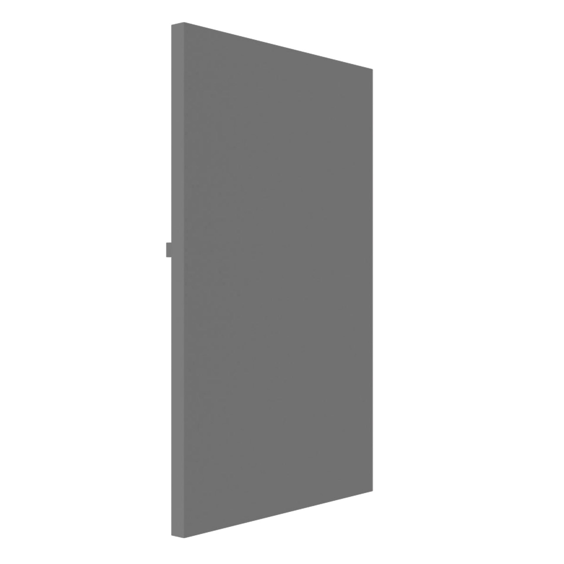 Juego de tapas para perfil multiusos en color gris