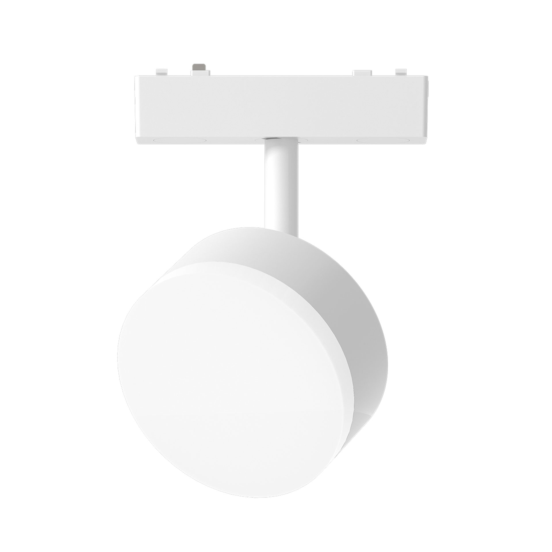 Spot dirigible para Tracklight magnético en color blanco con tonalidad de luz de 4000k