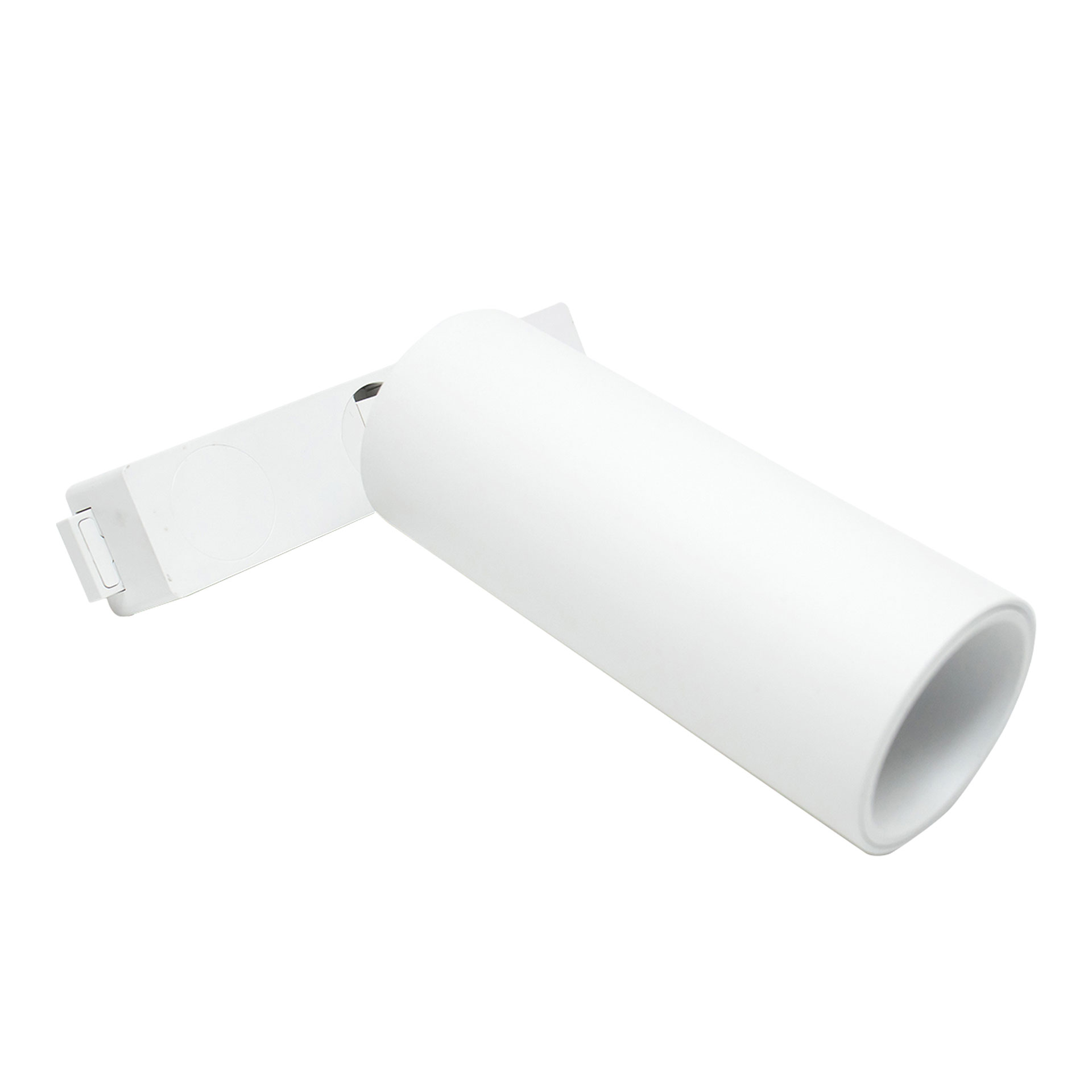 Spot dirigible para Tracklight magnético en color blanco con tonalidad de luz de 3000k