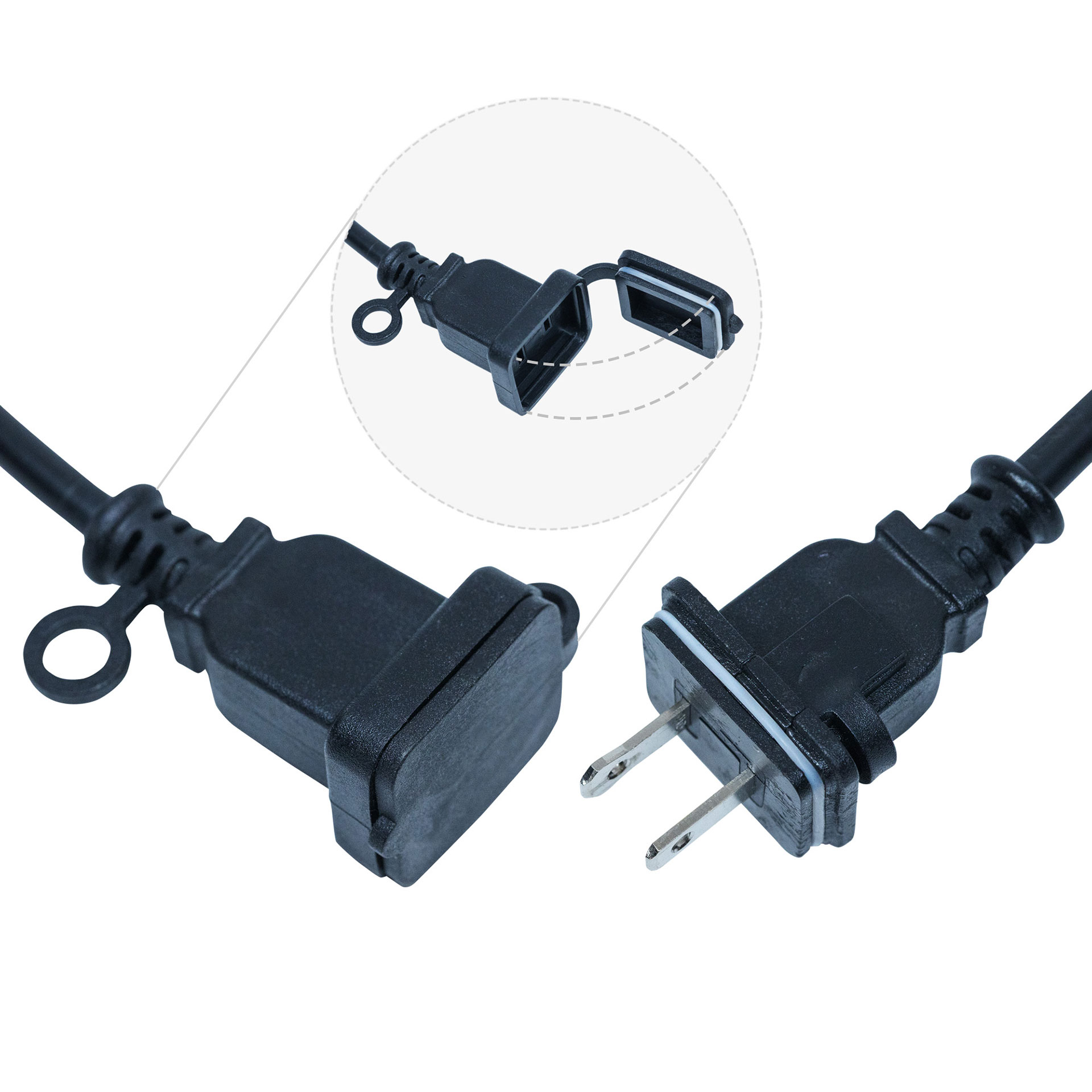 Serie de 12 lámparas para exteriores