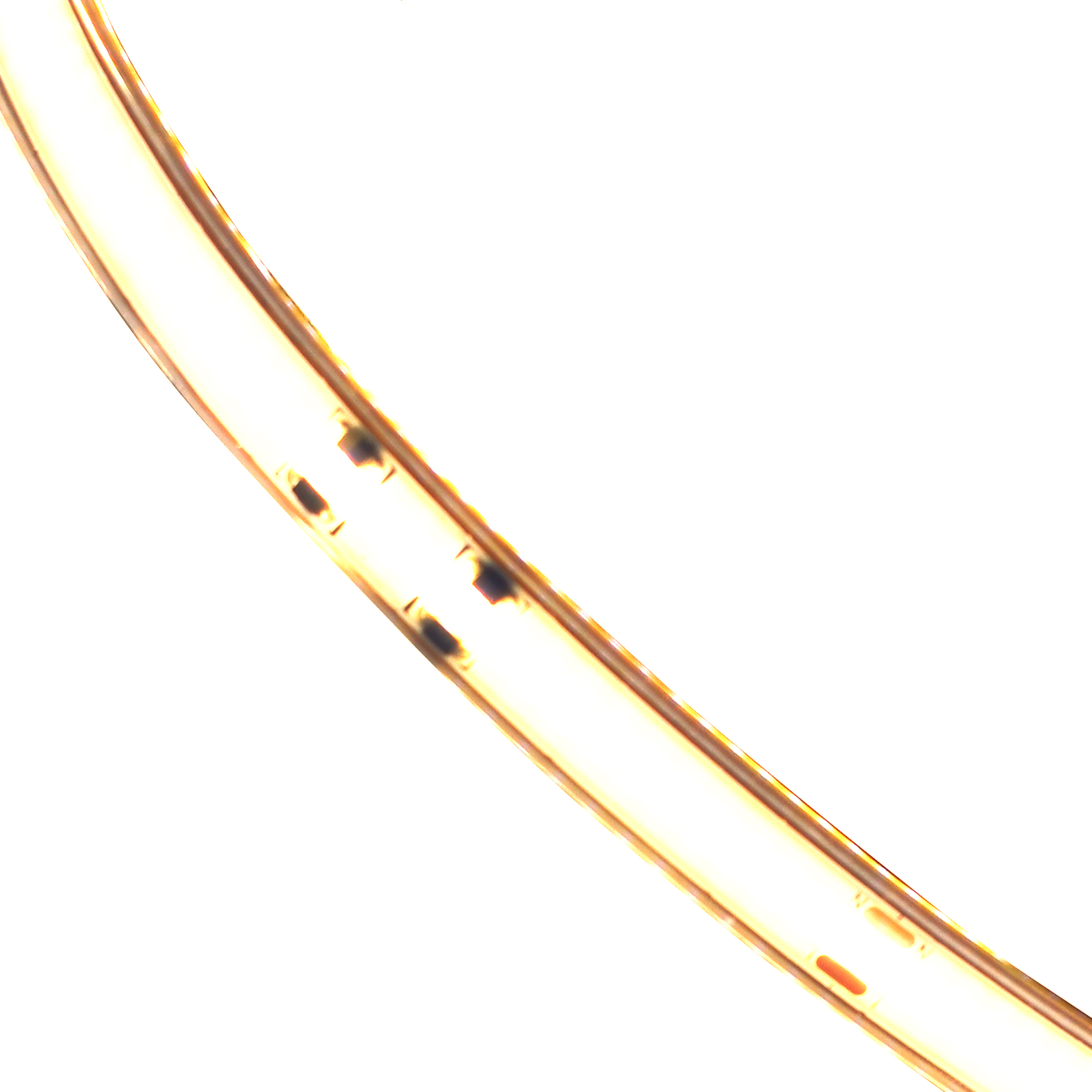 Tira flexible 288 LEDs por metro, COB 127 V, exterior. Blanco Cálido