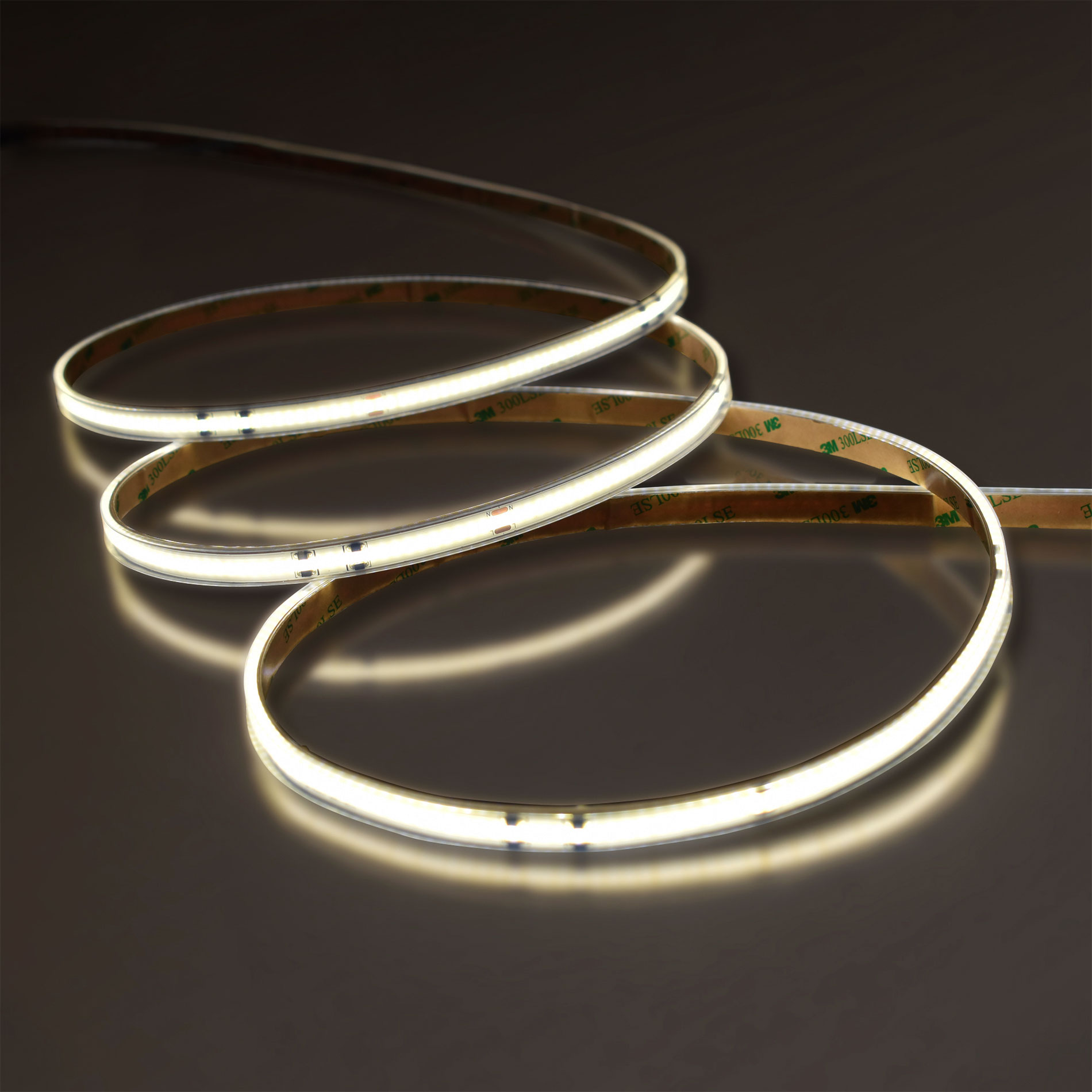 TIRA FLEXIBLE 288 LEDS POR METRO, COB 127 V, EXTERIOR / BLANCO NEUTRO
