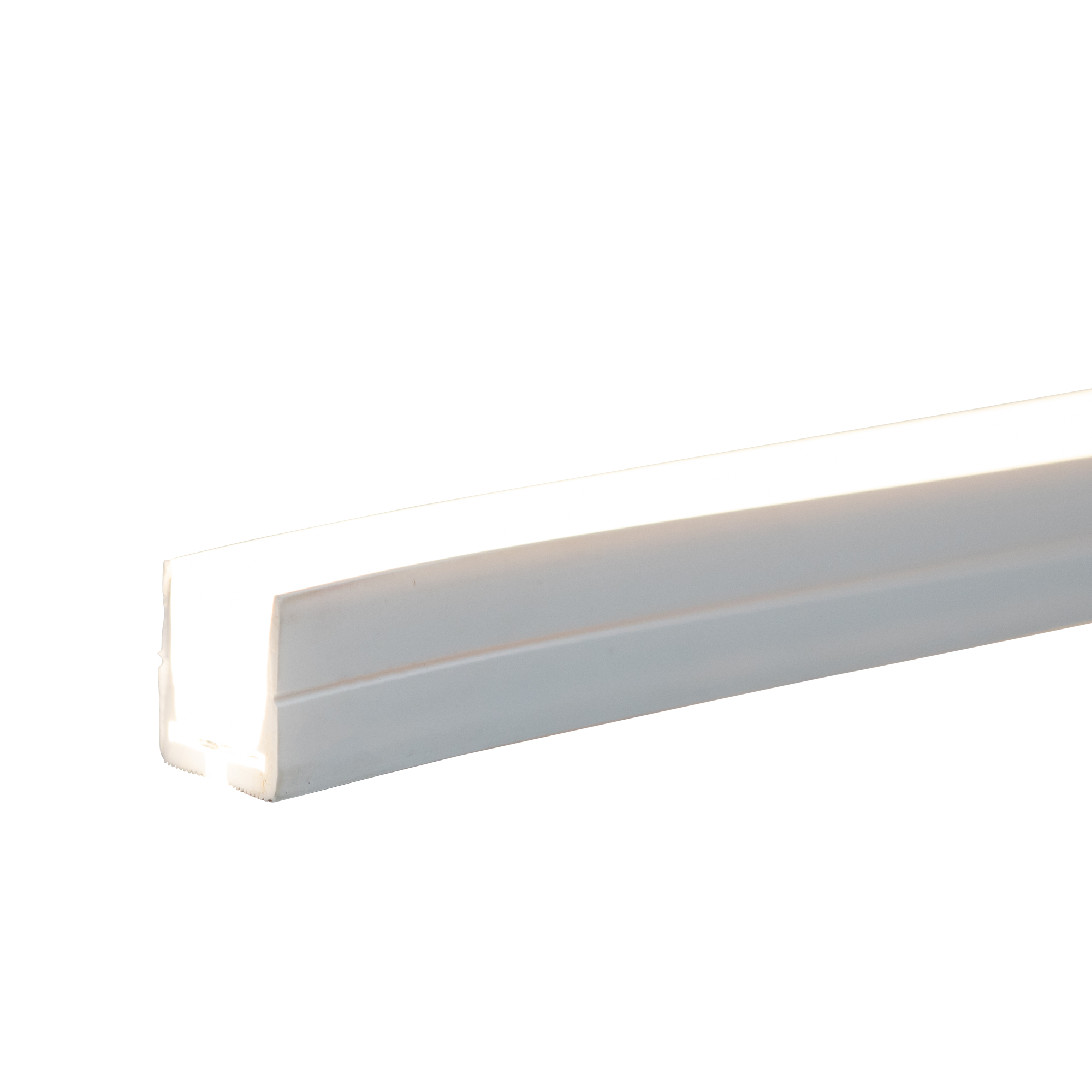 PERFIL PLÁSTICO FLEXIBLE HORIZONTAL CON ACABADO NEÓN