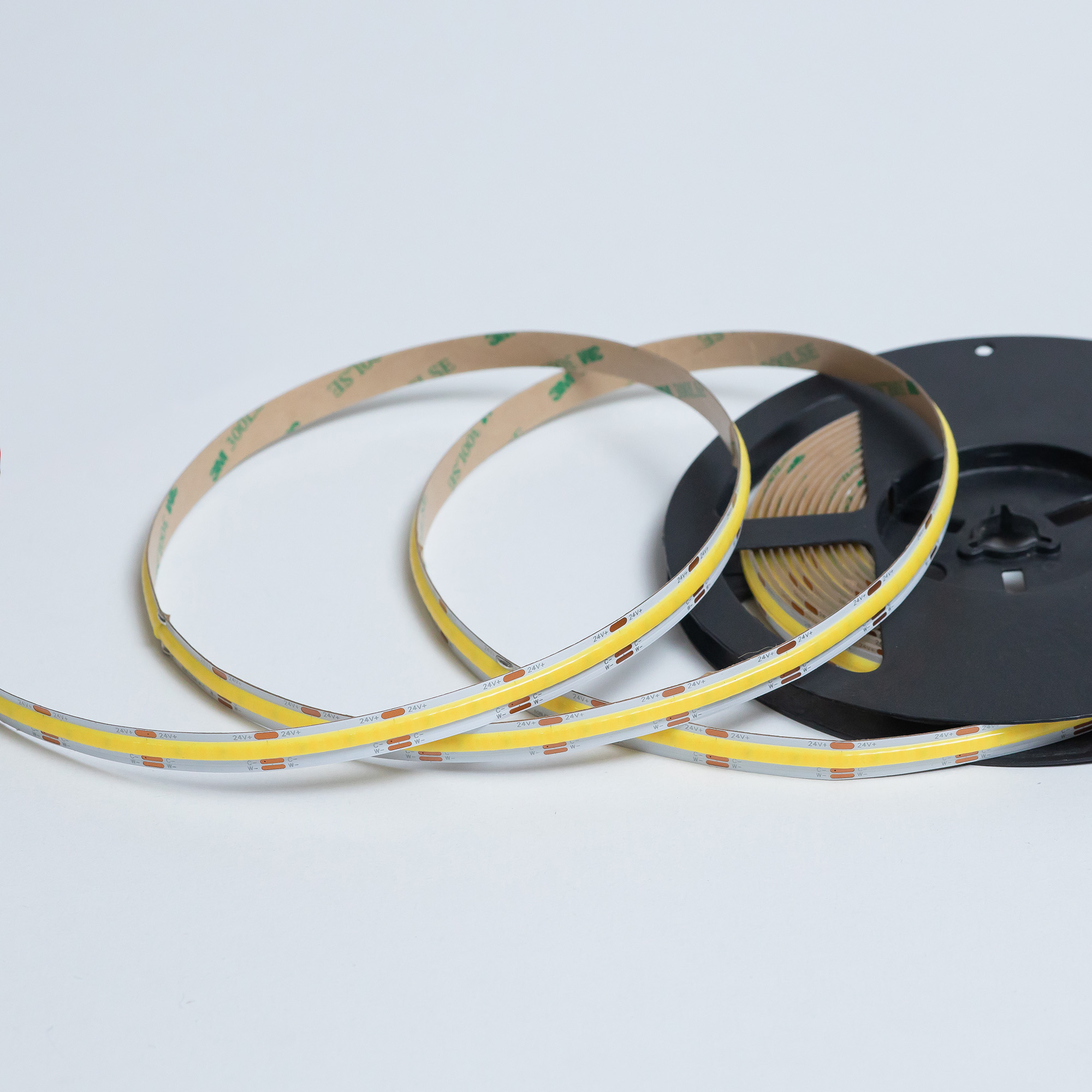 TIRA FLEXIBLE, 608 LEDS POR METRO, LED COB, INTERIOR. DUAL