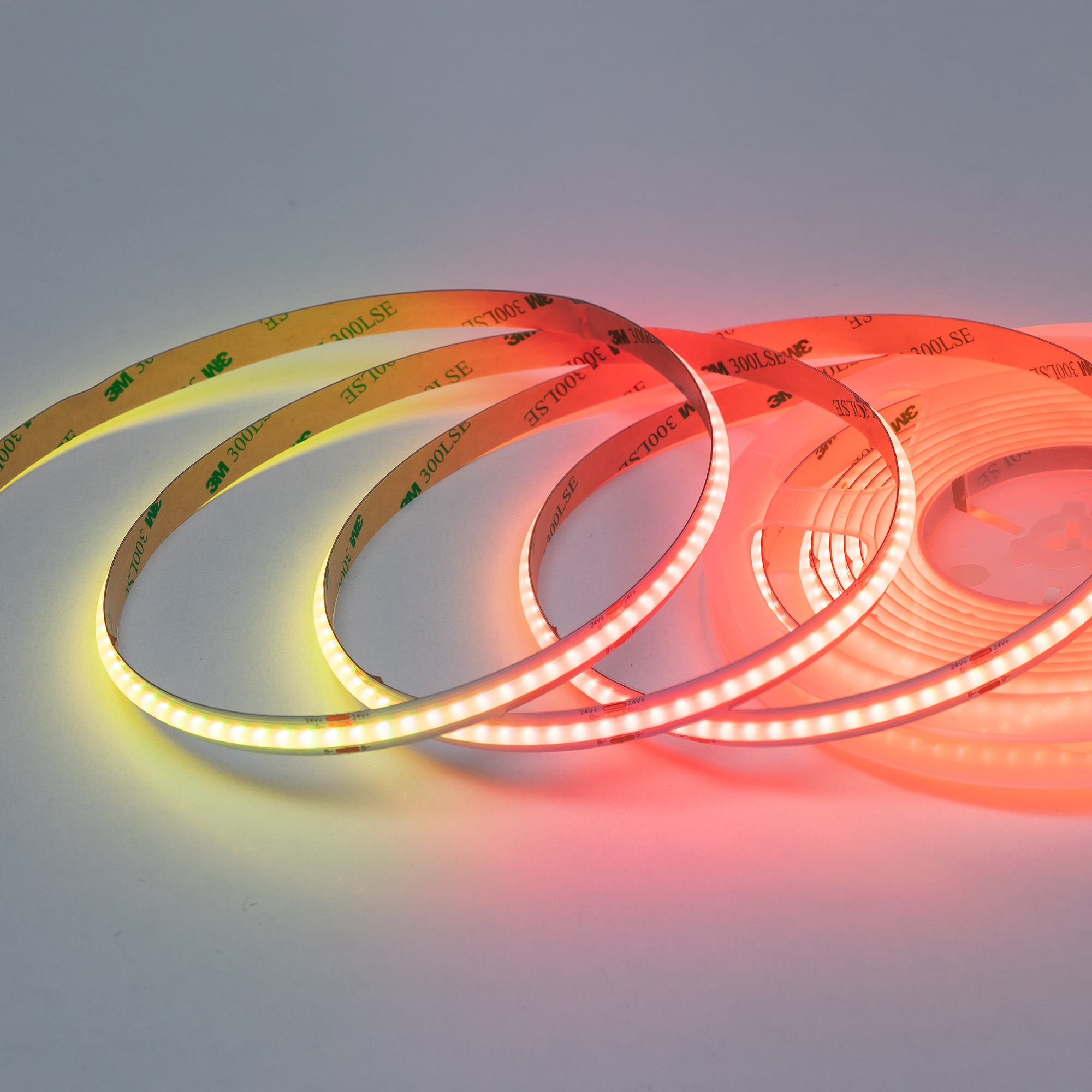 TIRA FLEXIBLE 576 LEDS POR METRO, LED COB, INTERIOR / RGB