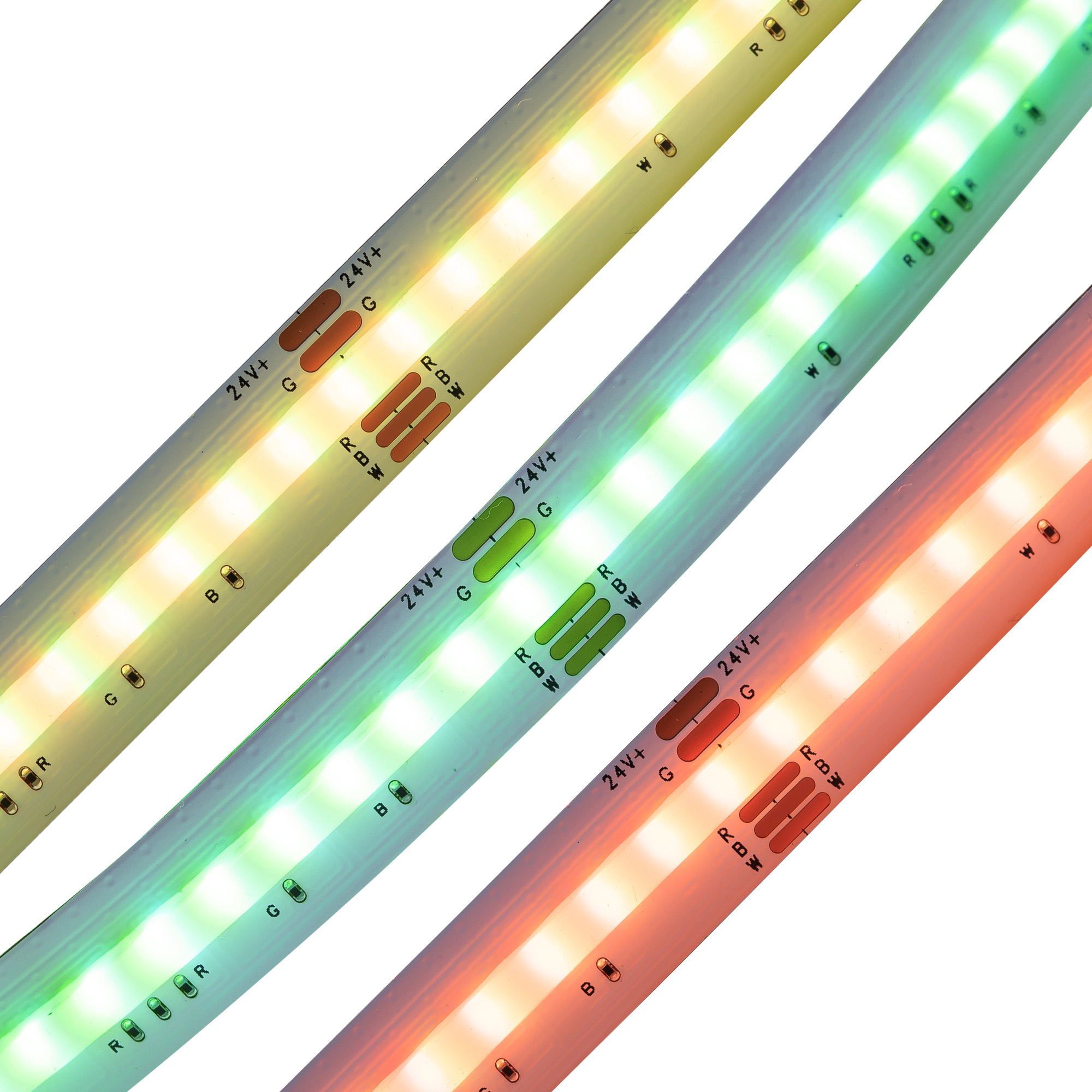 TIRA FLEXIBLE 784 LEDS POR METRO, LED COB, INTERIO / RGBW