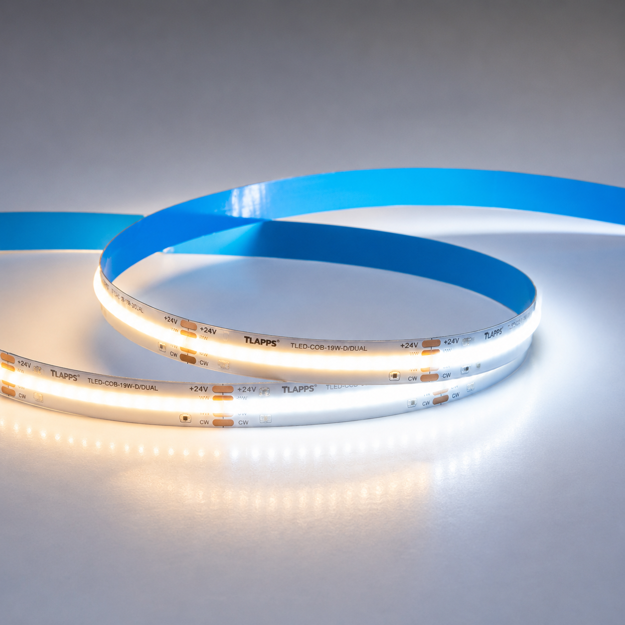 TIRA FLEXIBLE 576 LEDS POR METRO, LED COB, DUAL CHASING, INTERIOR
