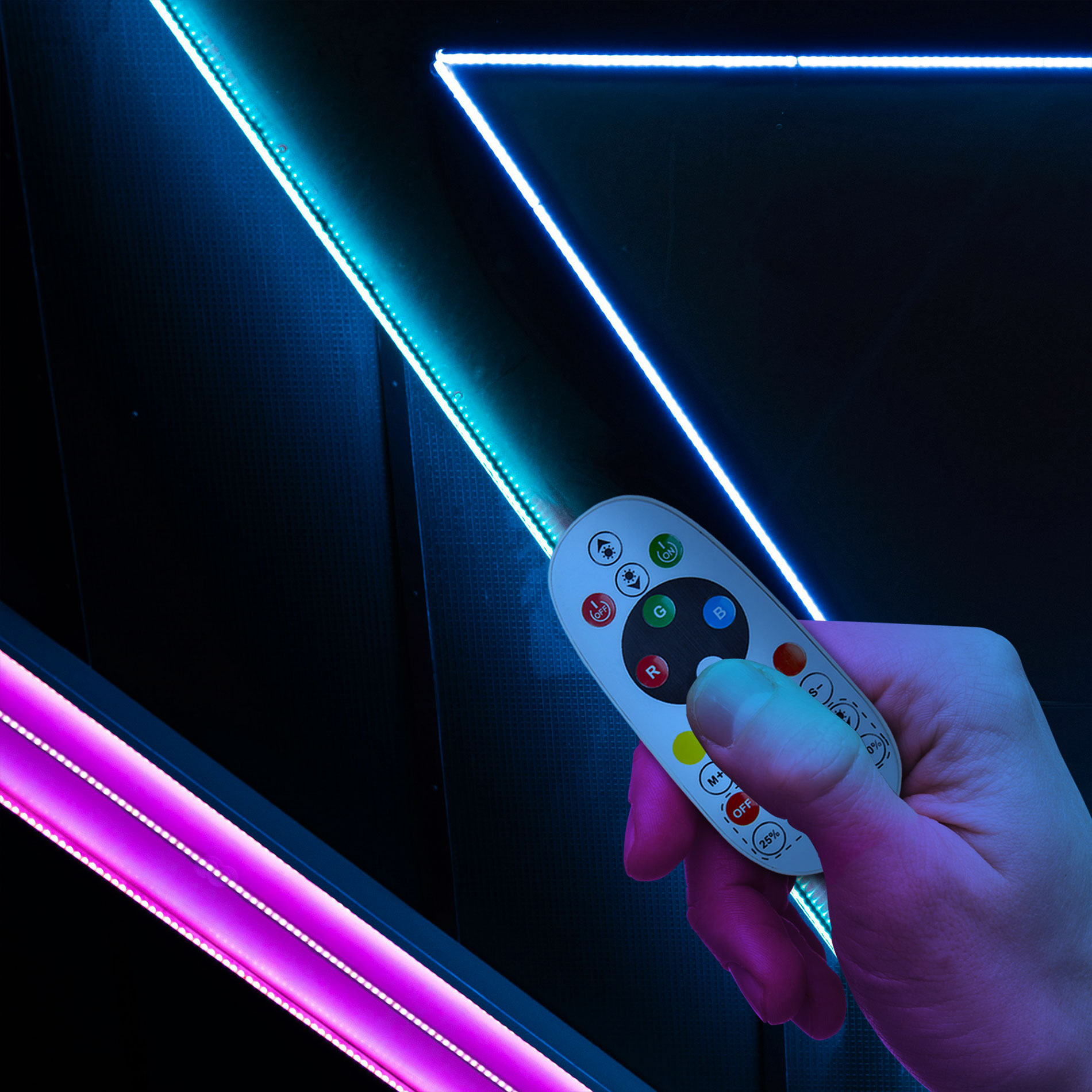 CONTROL TIRA LED RGBW