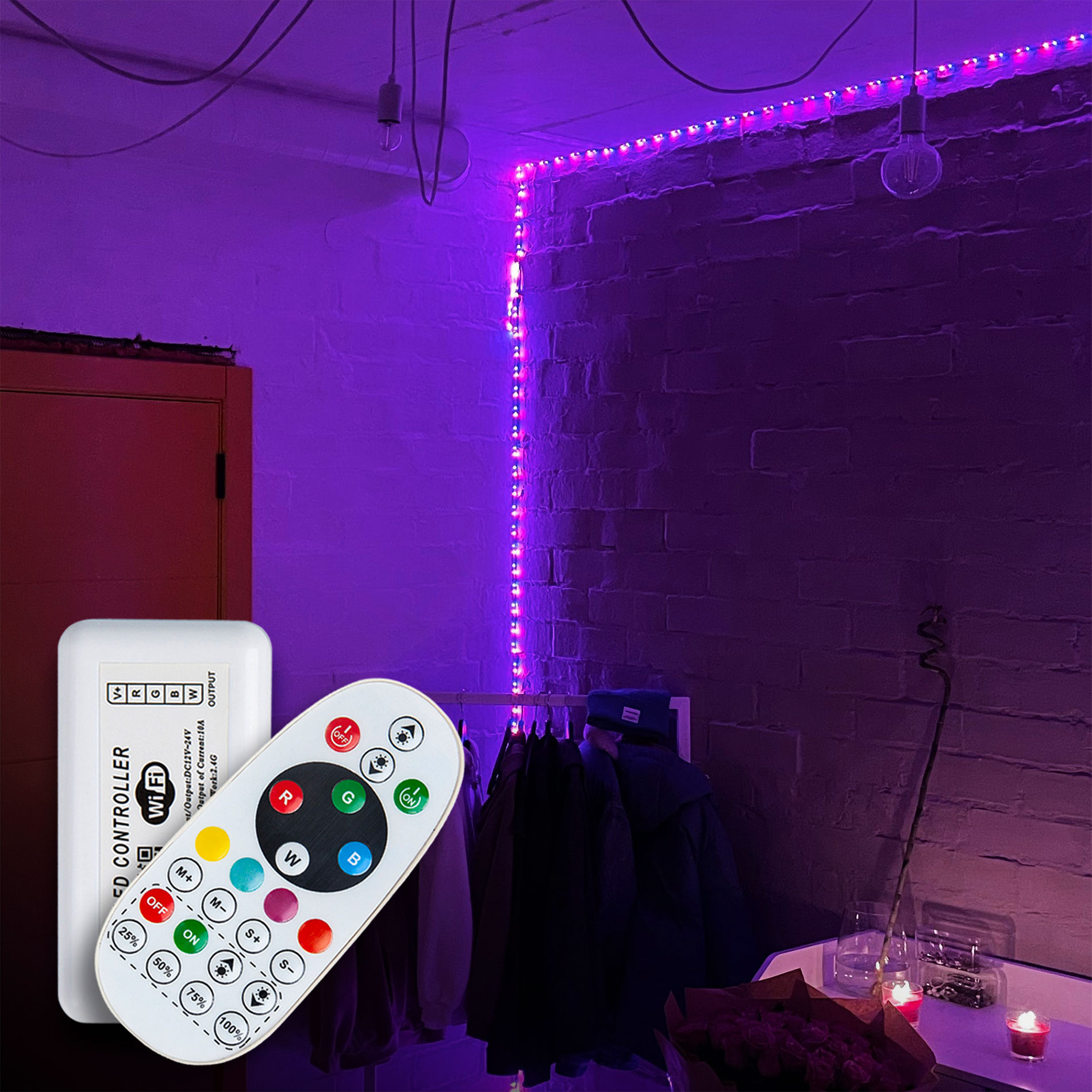 CONTROL TIRA LED RGBW